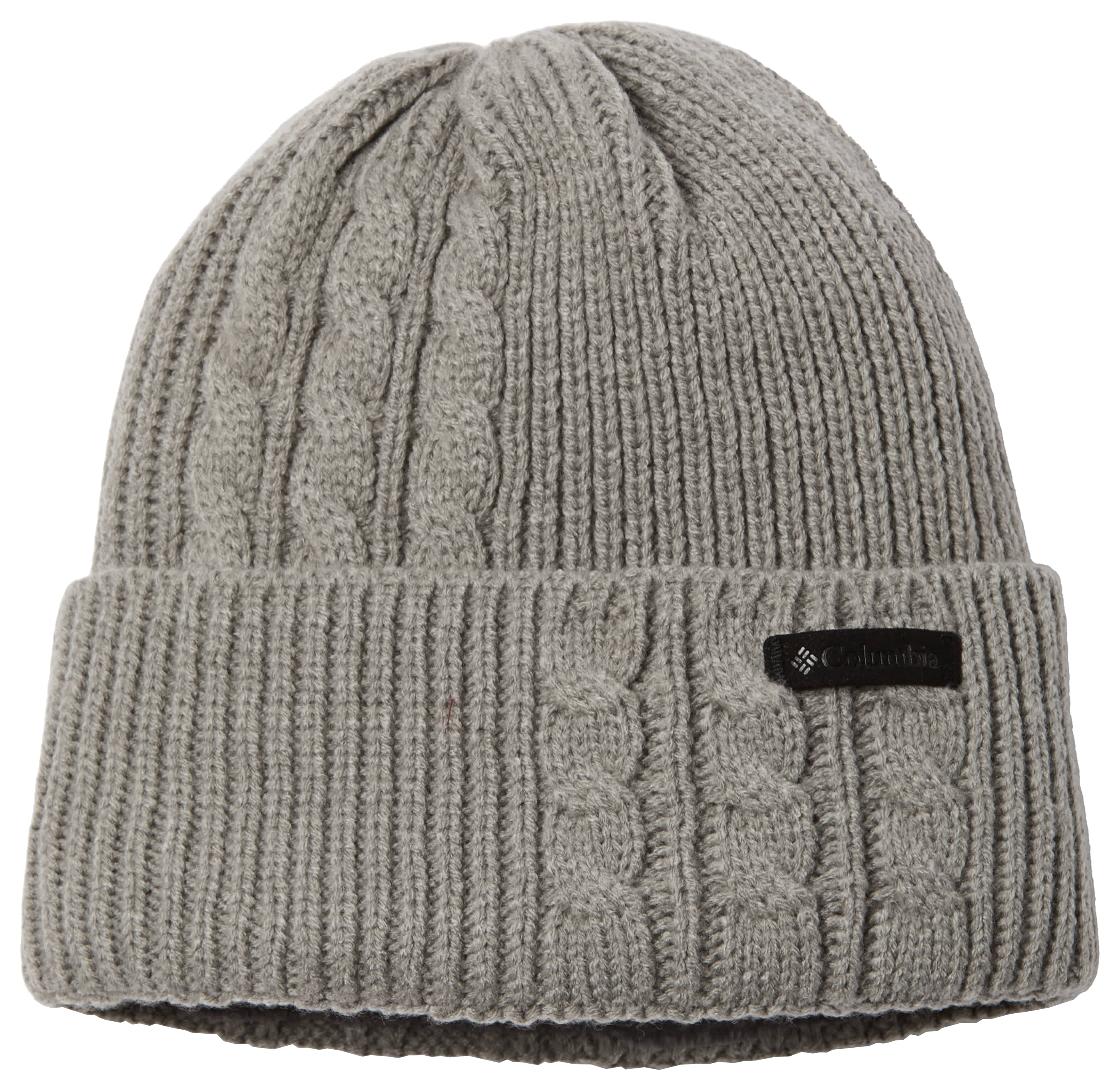 Columbia Agate Pass Cable Knit Beanie for Ladies - City Grey Heather