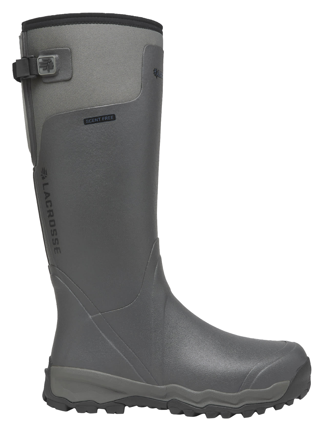 Image of LaCrosse AlphaBurly Pro Hunting Boots for Men - Grey Sky - 10M