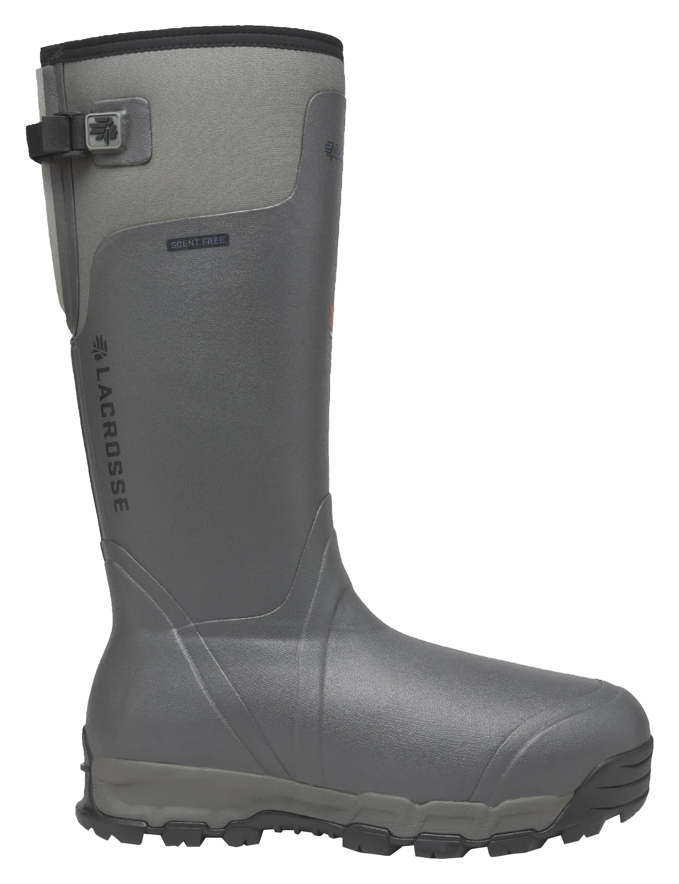 Image of LaCrosse AlphaBurly Pro 1,600 Insulated Hunting Boots for Men - Grey Sky - 9M