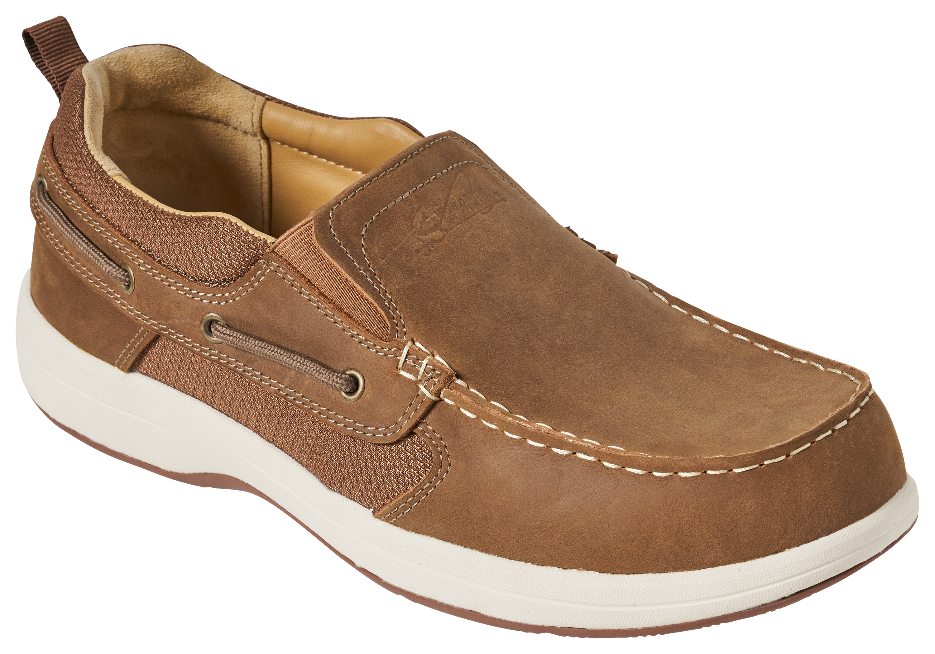 Image of World Wide Sportsman Blue Water Slip-On Casual Shoes - Brown