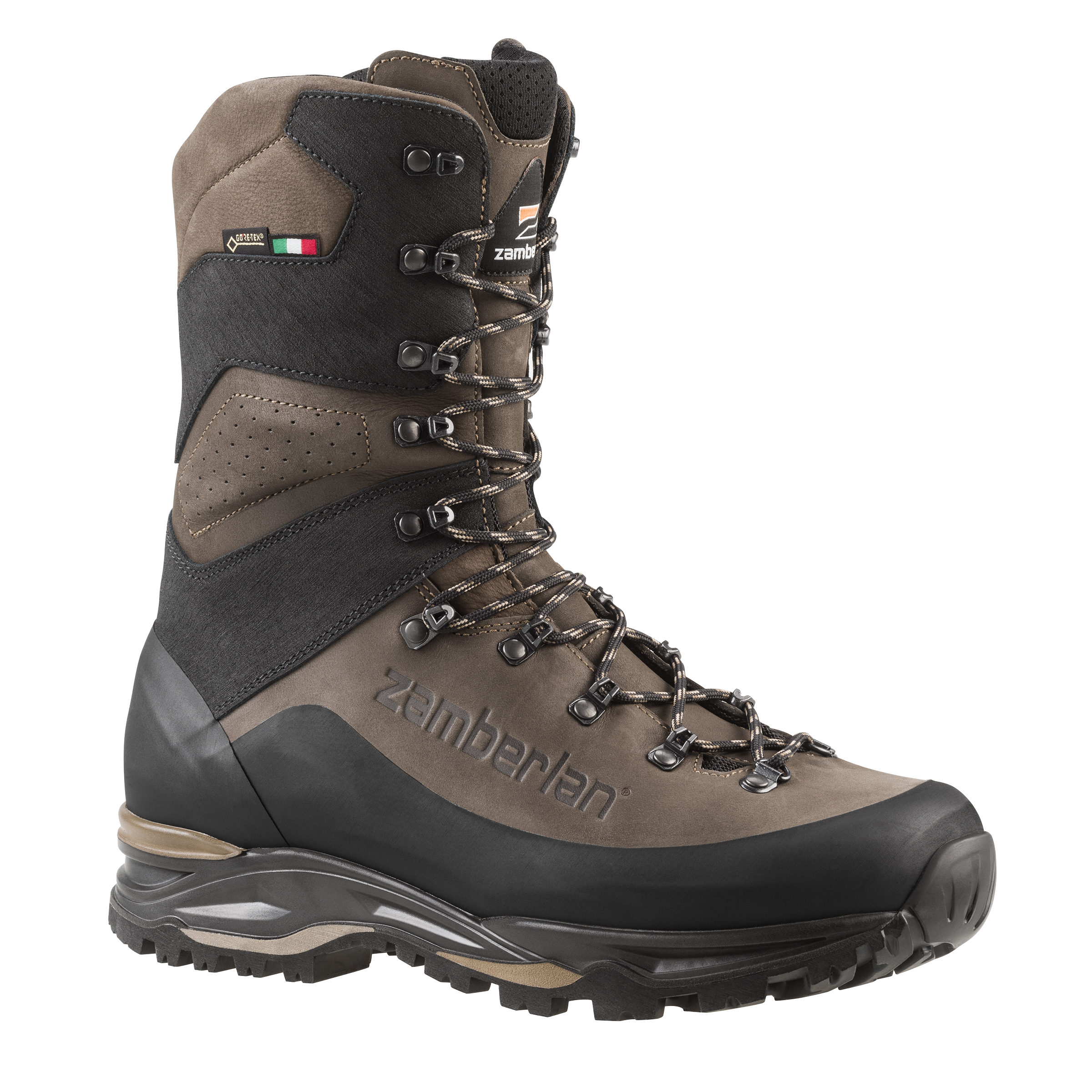 Zamberlan 981 Wasatch GTX RR Hunting Boots for Men - Brown - 8.5W