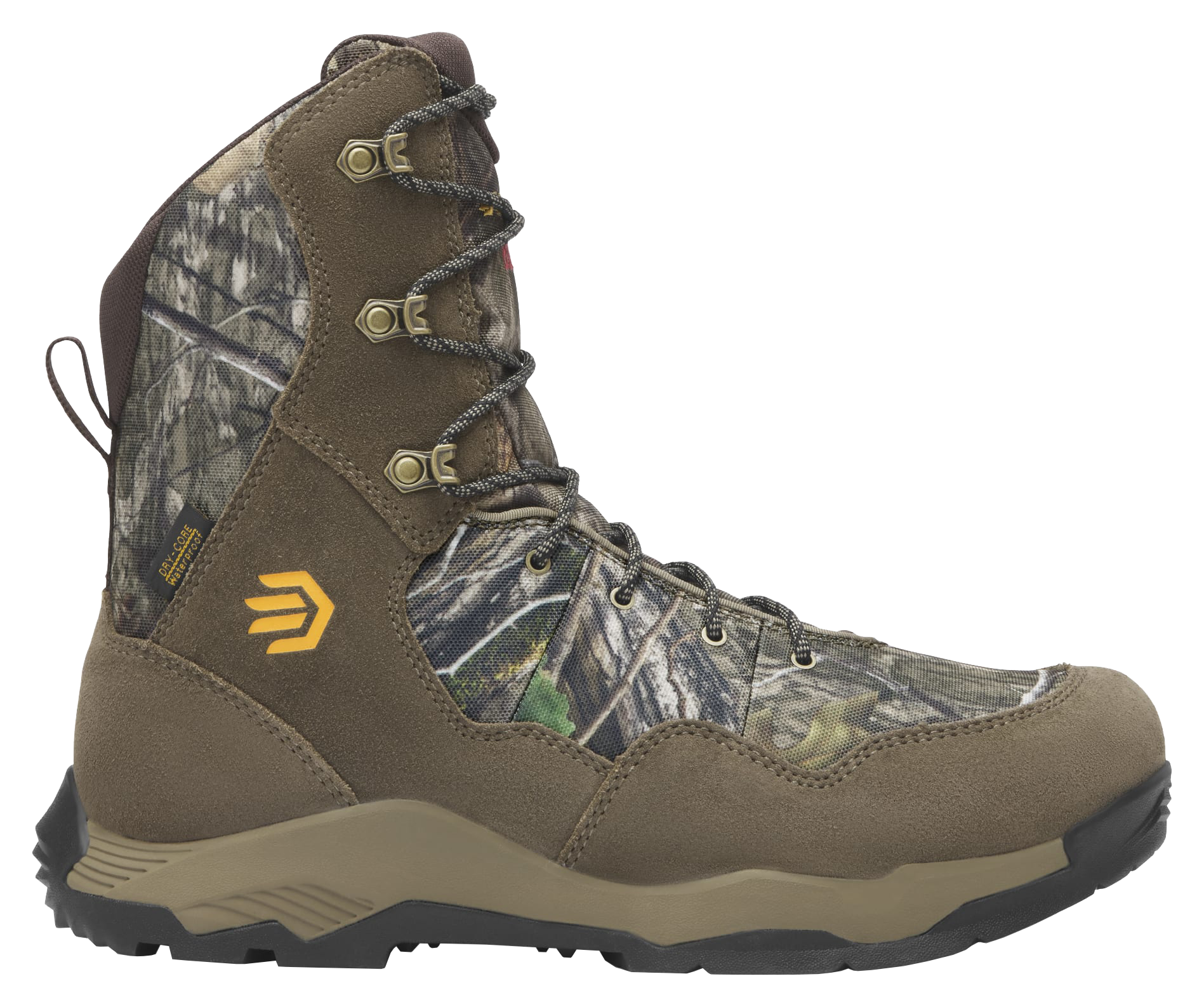 Image of LaCrosse Ridgeback 800-Gram Insulated Waterproof Hunting Boots for Men - Mossy Oak Country DNA - 7M