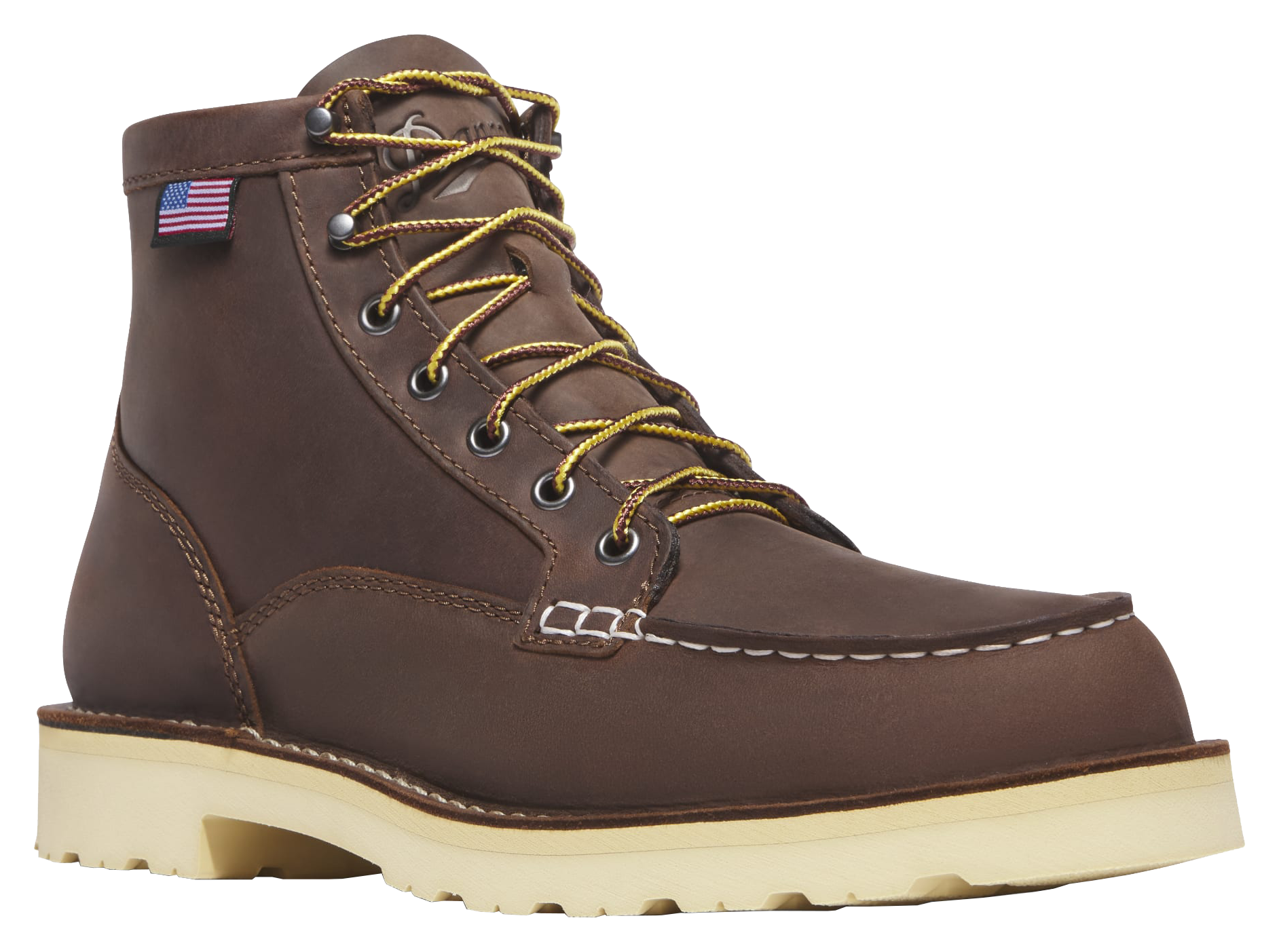 DANNER Bull Run Moc-Toe Work Boots for Men