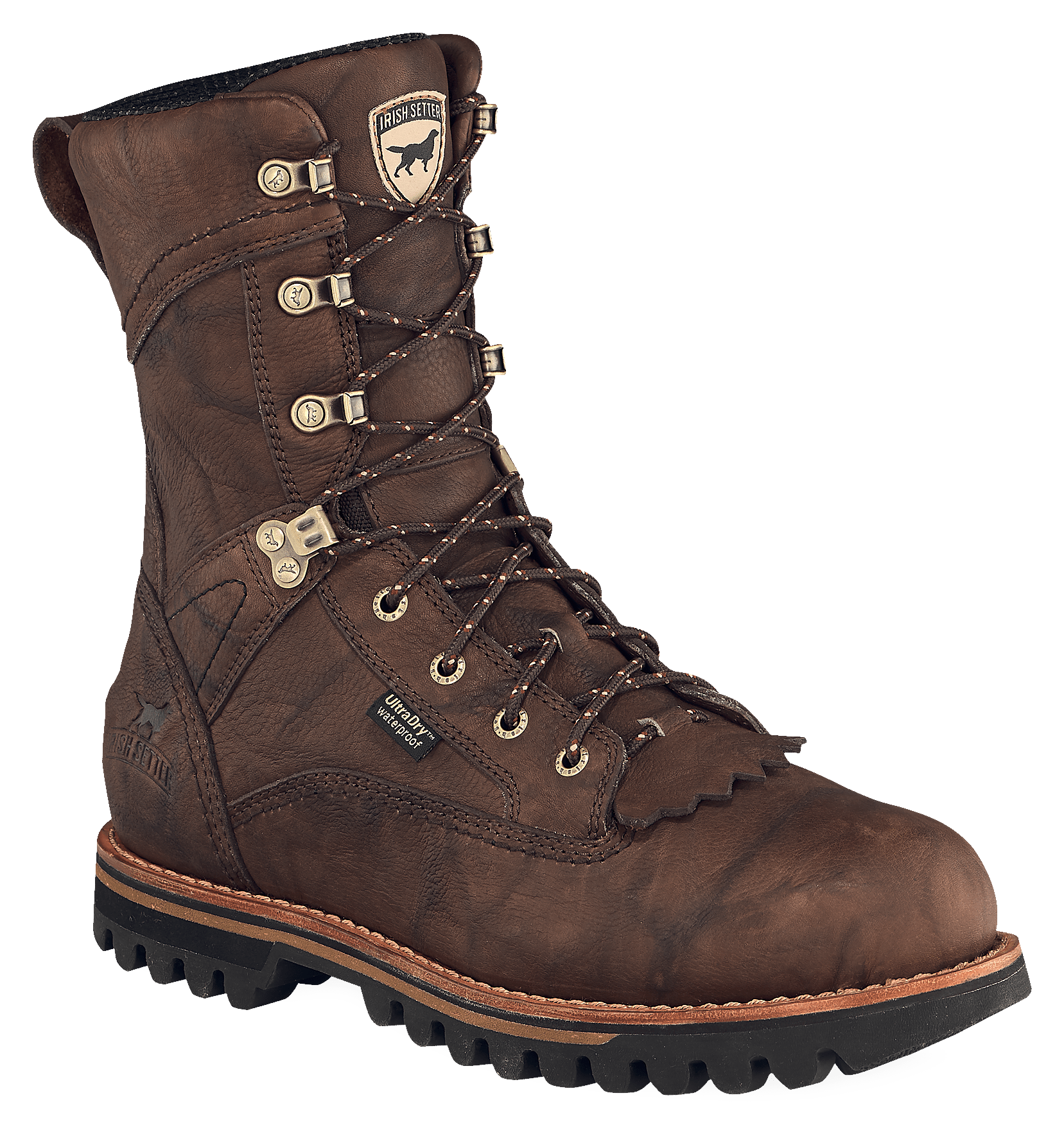 Image of Irish Setter Elk Tracker Waterproof Hunting Boots for Men - Brown - 9M