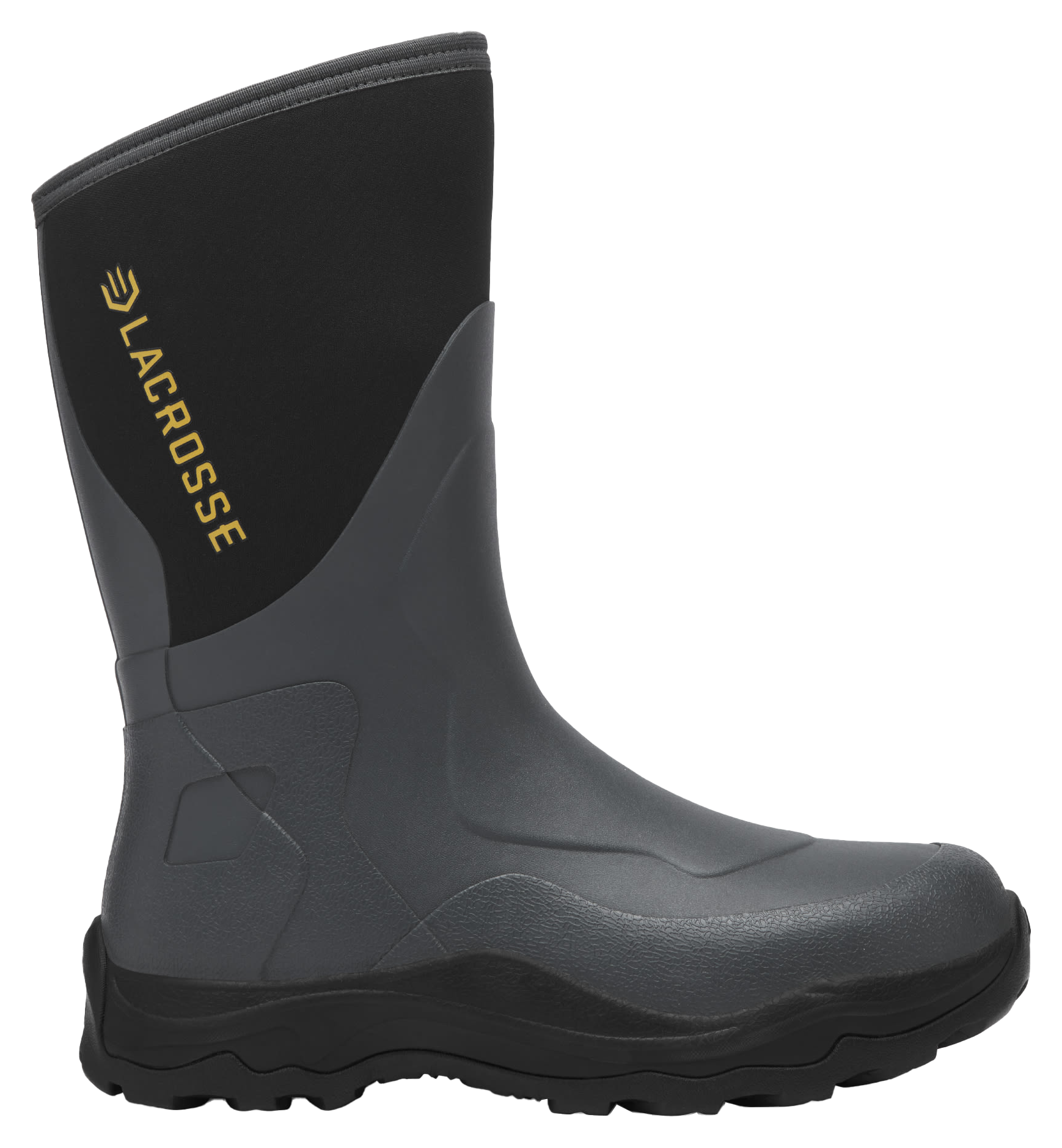 Image of LaCrosse Alpha Agility Field Boots for Men - Black/Gray - 9M