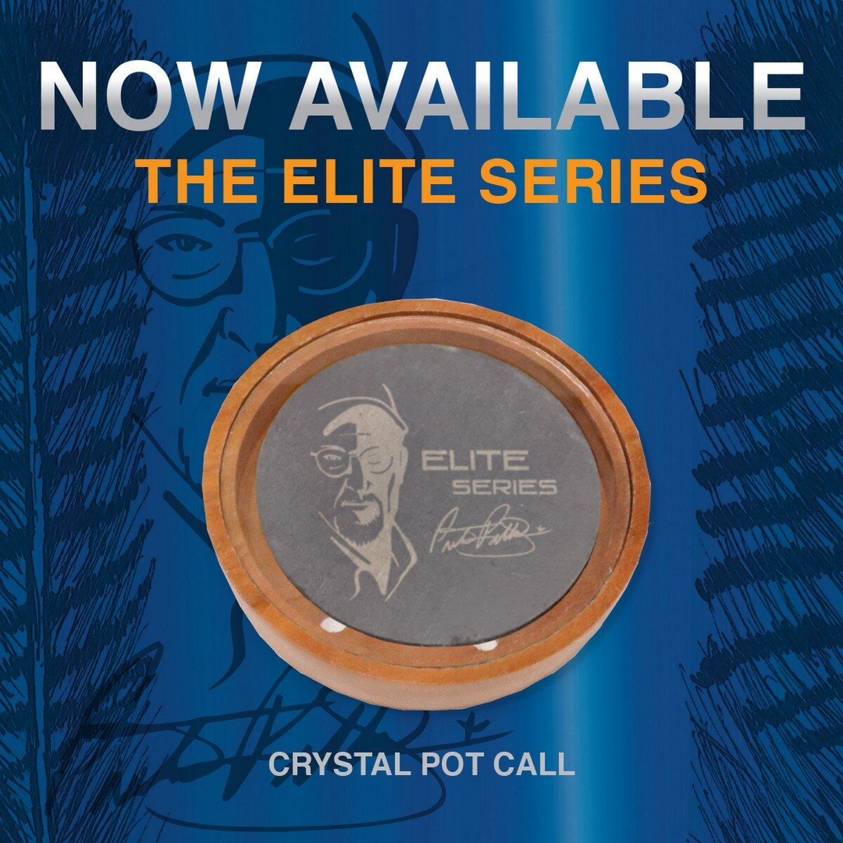 Image of Preston Pittman Elite Series Crystal Turkey Pot Call