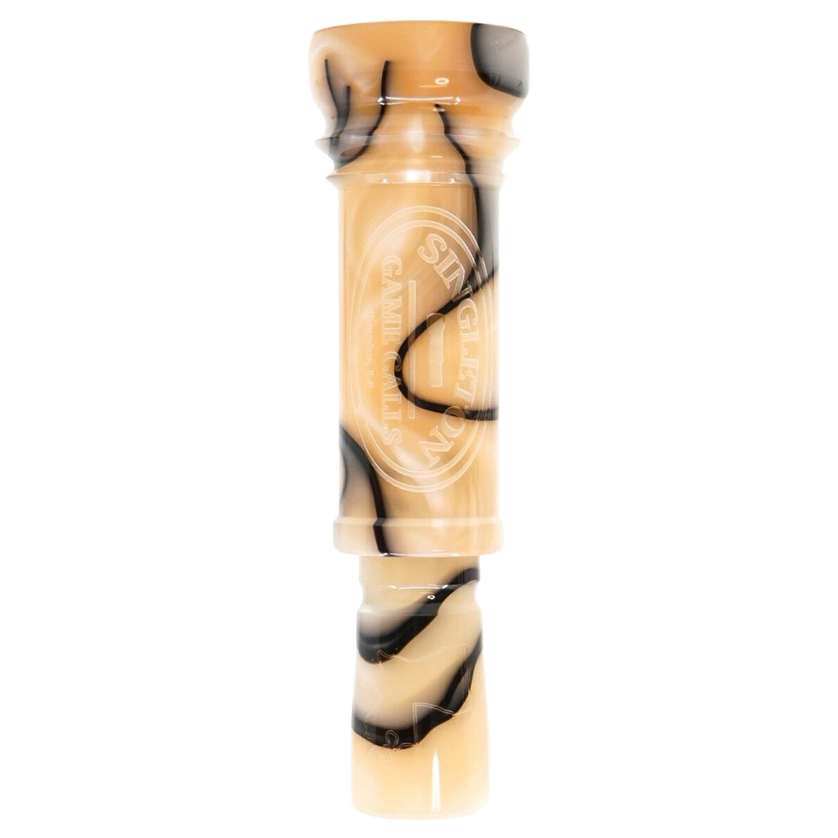 Image of Singleton Game Calls LA Cutdown Acrylic Single Reed Duck Call - Mother of Pearl