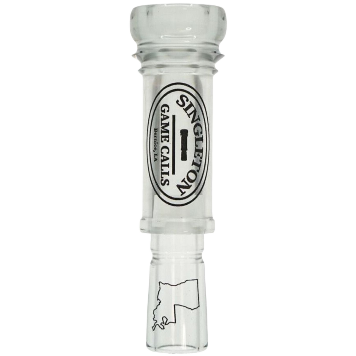 Image of Singleton Game Calls LA Cutdown Acrylic Single Reed Duck Call - Smoke
