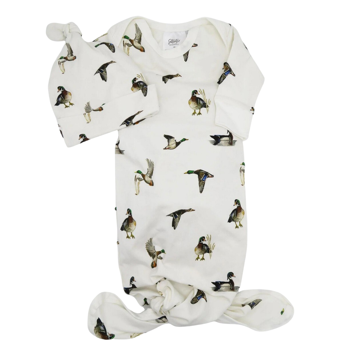 Image of Saltwater Swaddles Newborn Gown