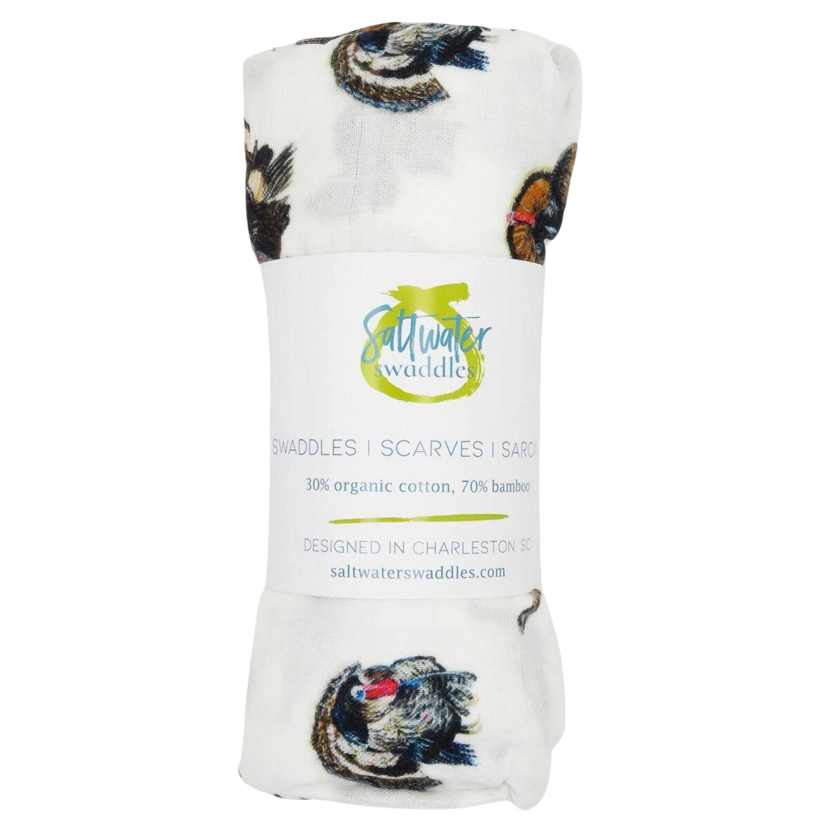 Image of Saltwater Swaddles Infants Swaddling Blanket