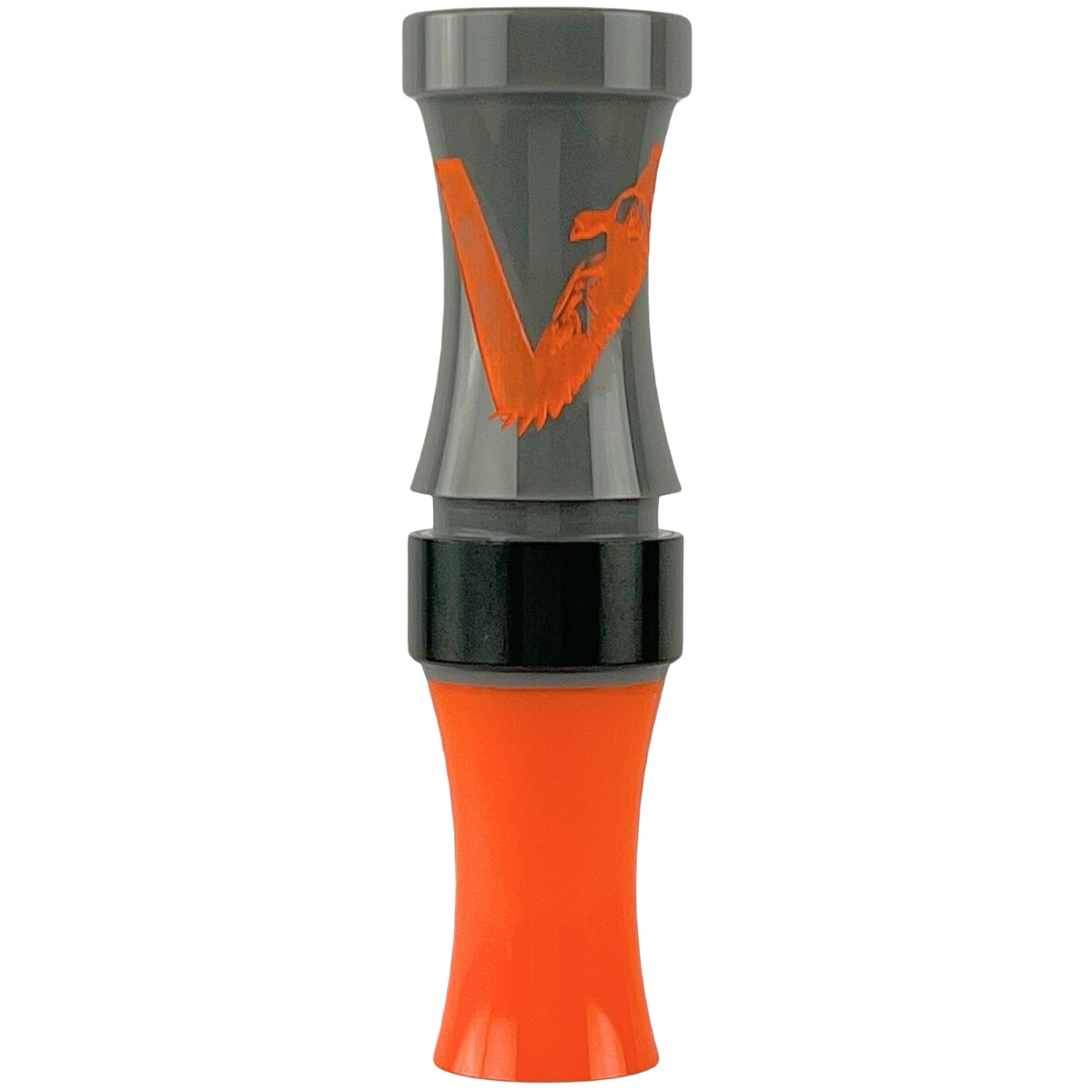 Image of Vendetta Waterfowl The Bad Guy Acrylic Specklebelly Goose Call - Dark Grey Orange