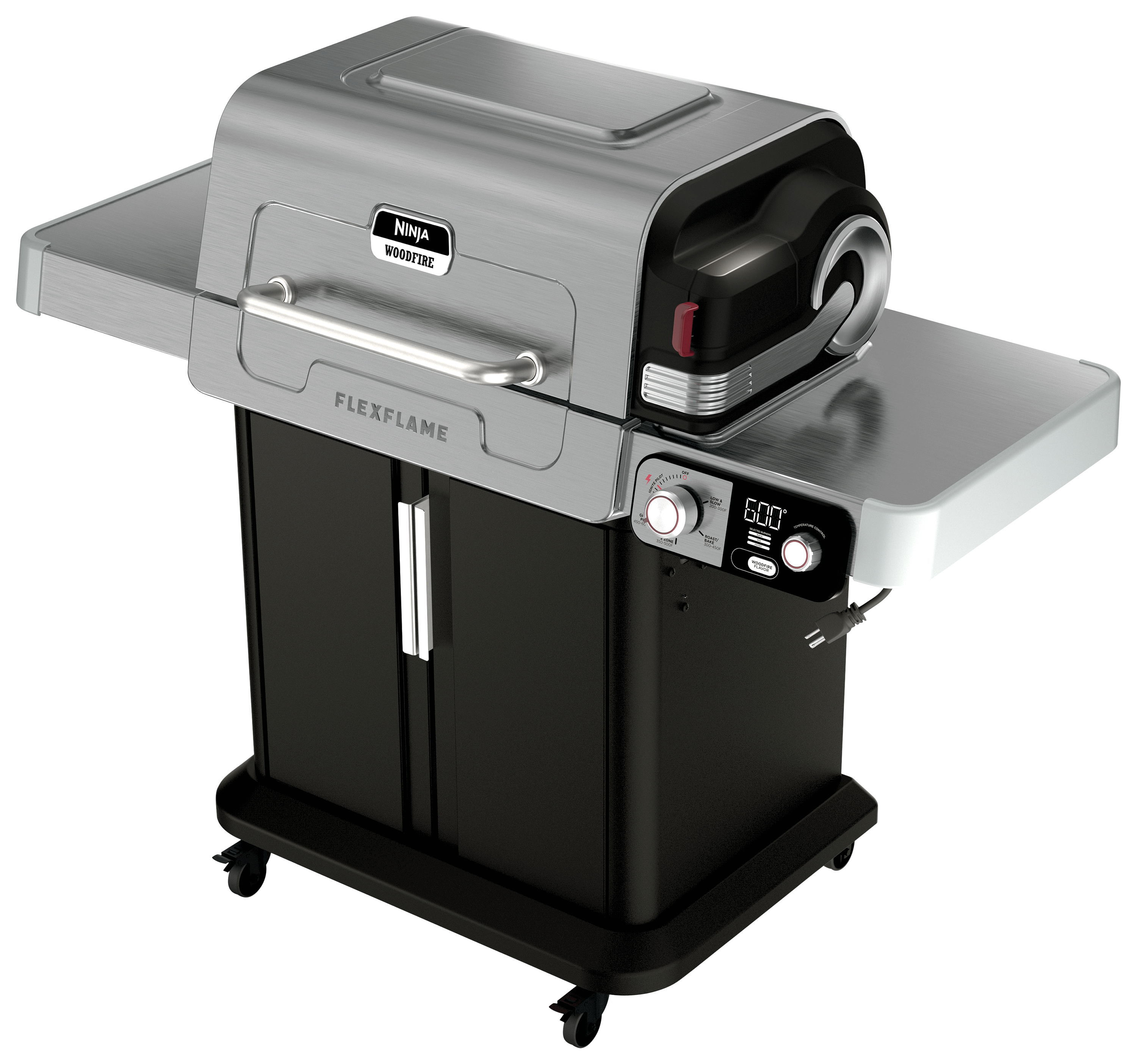 Ninja Woodfire FlexFlame Outdoor Cooking System Propane Grill