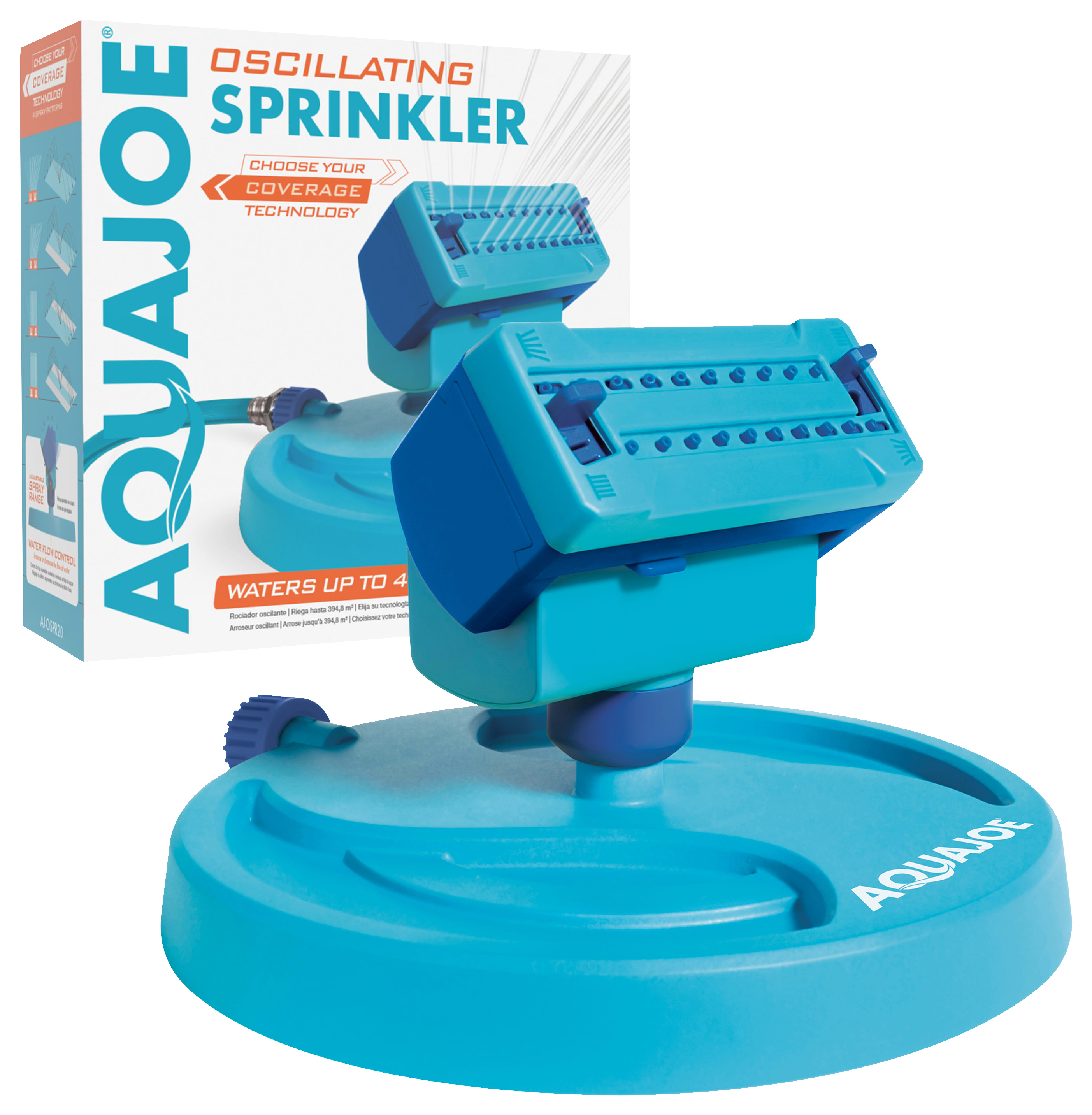 Image of Aqua Joe OSPR20 Mini Oscillating Sprinkler