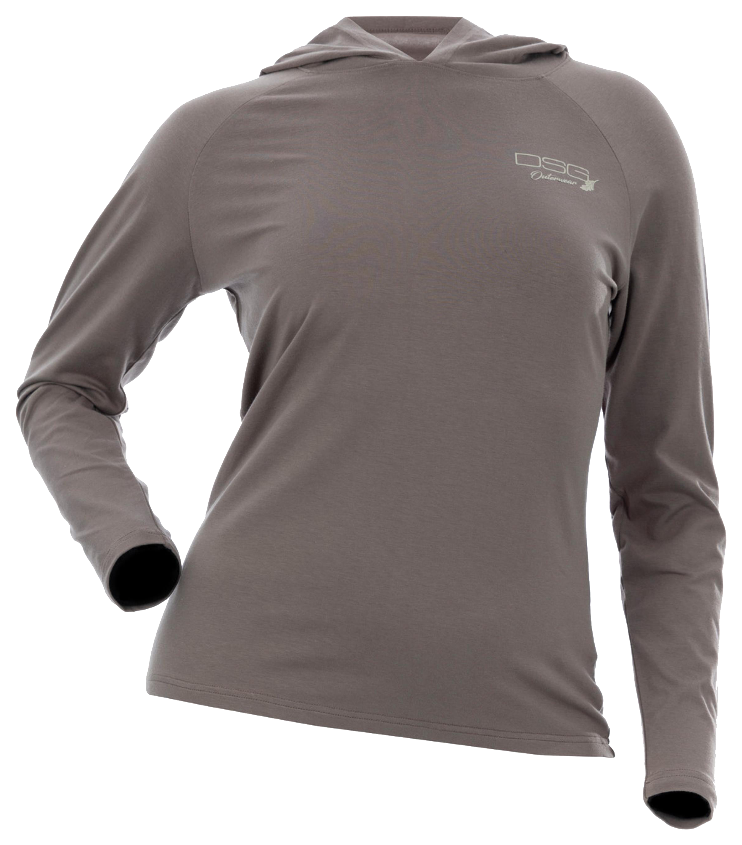 Image of DSG Outerwear Bamboo Hooded Long-Sleeve Shirt - Stone