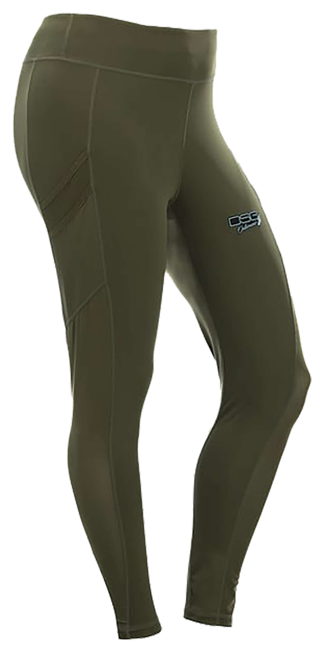 Image of DSG Outerwear Casual Leggings for Ladies - Olive