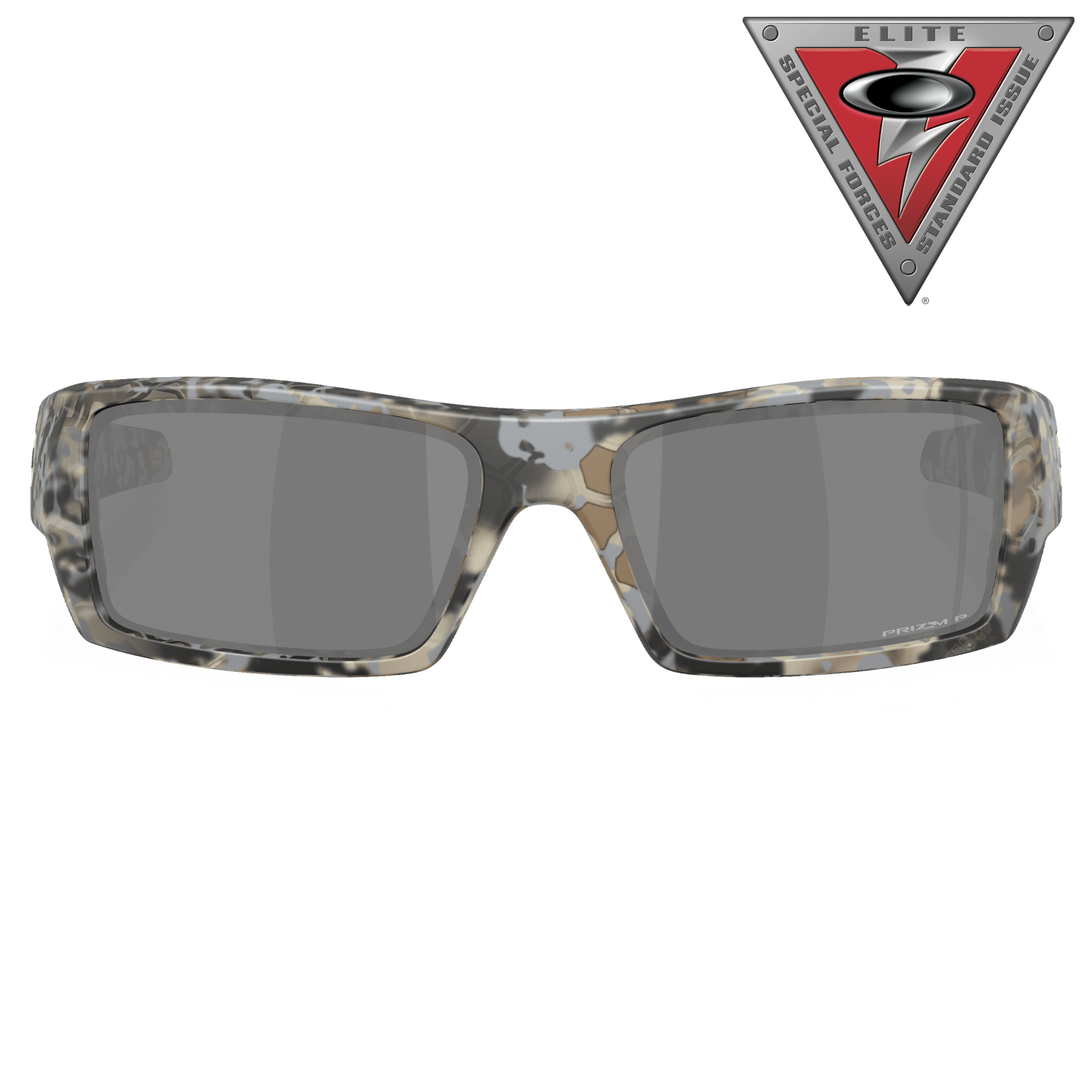 Image of Oakley SI Gascan OO9014 Kryptek Collection Prizm Grey Mirror Polarized Sunglasses