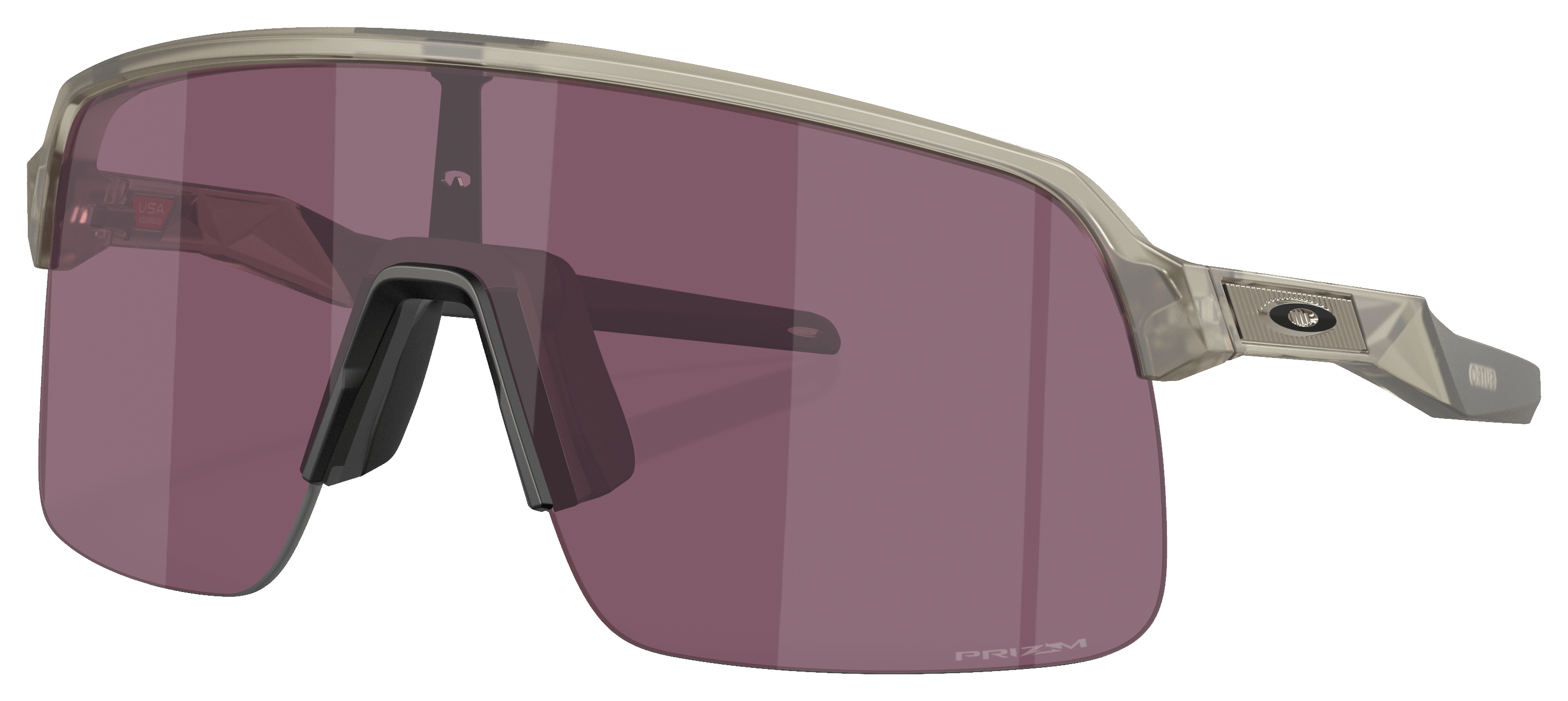 Image of Oakley Sutro Lite OO9463 Prizm Road Mirror Sunglasses - Matte Gray Ink/Prizm Road Black Mirror - Medium