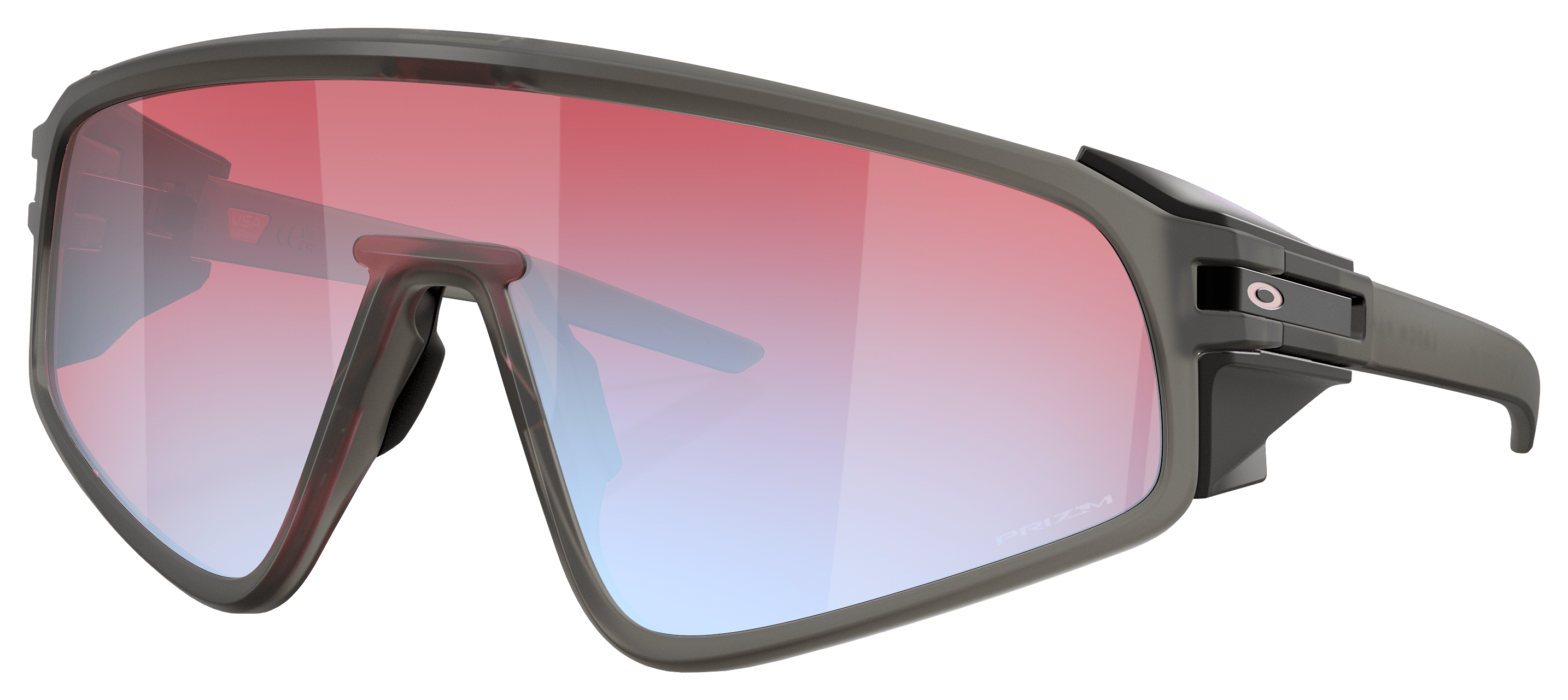 Image of Oakley Latch Panel OO9404 Prizm Snow Mirror Sunglasses