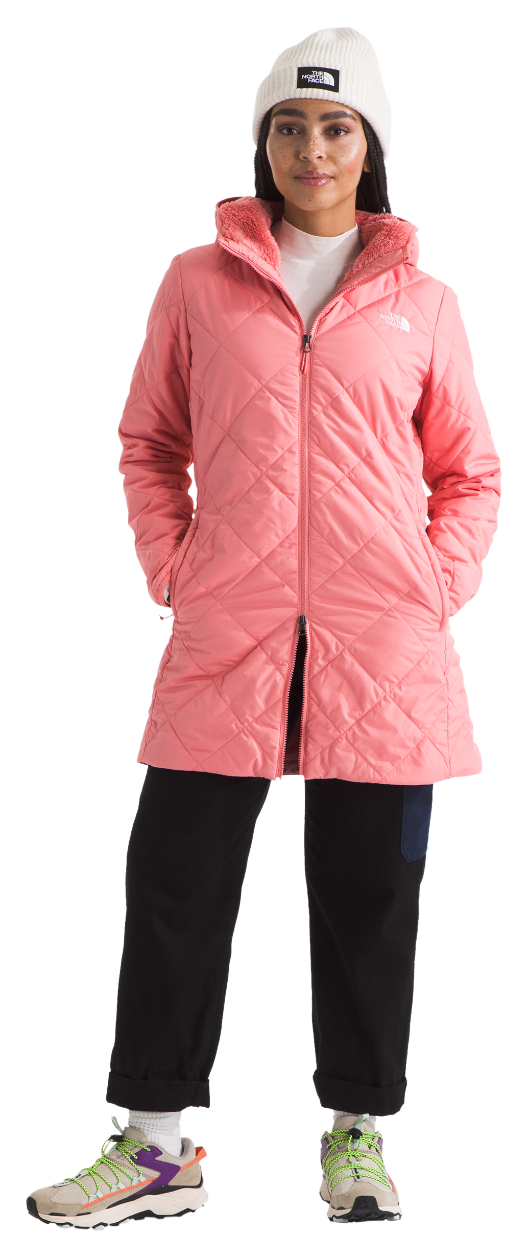 Image of The North Face Shady Glade Insulated Parka for Ladies - Terracotta - S