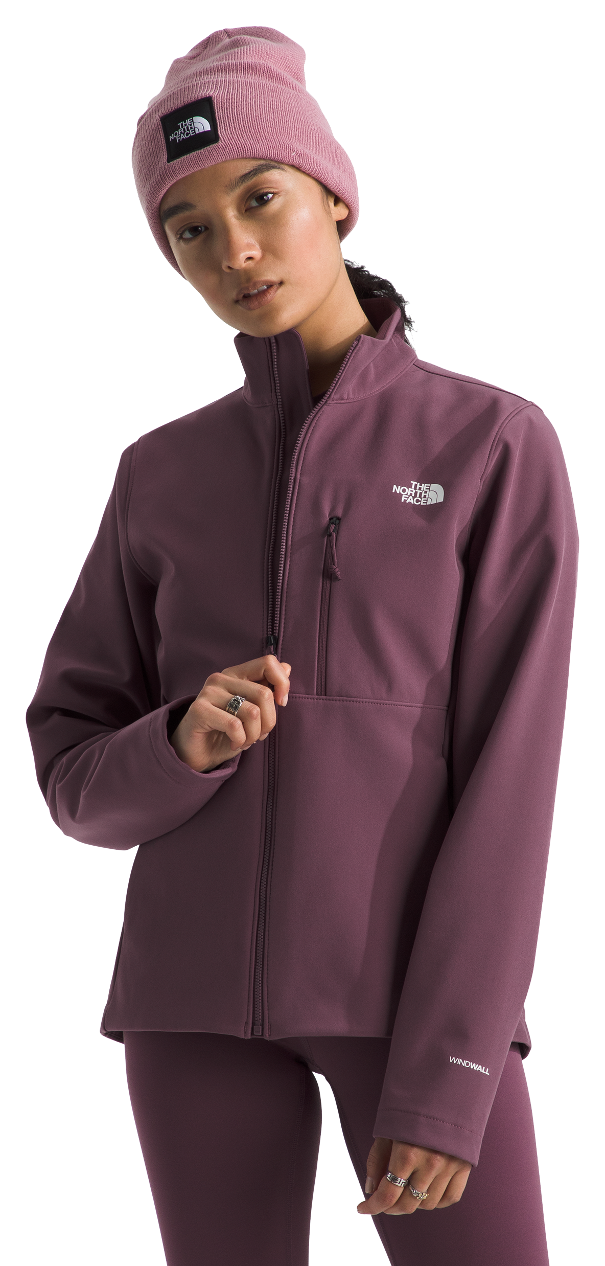 Image of The North Face Apex Bionic 3 Jacket for Ladies - Midnight Mauve - S