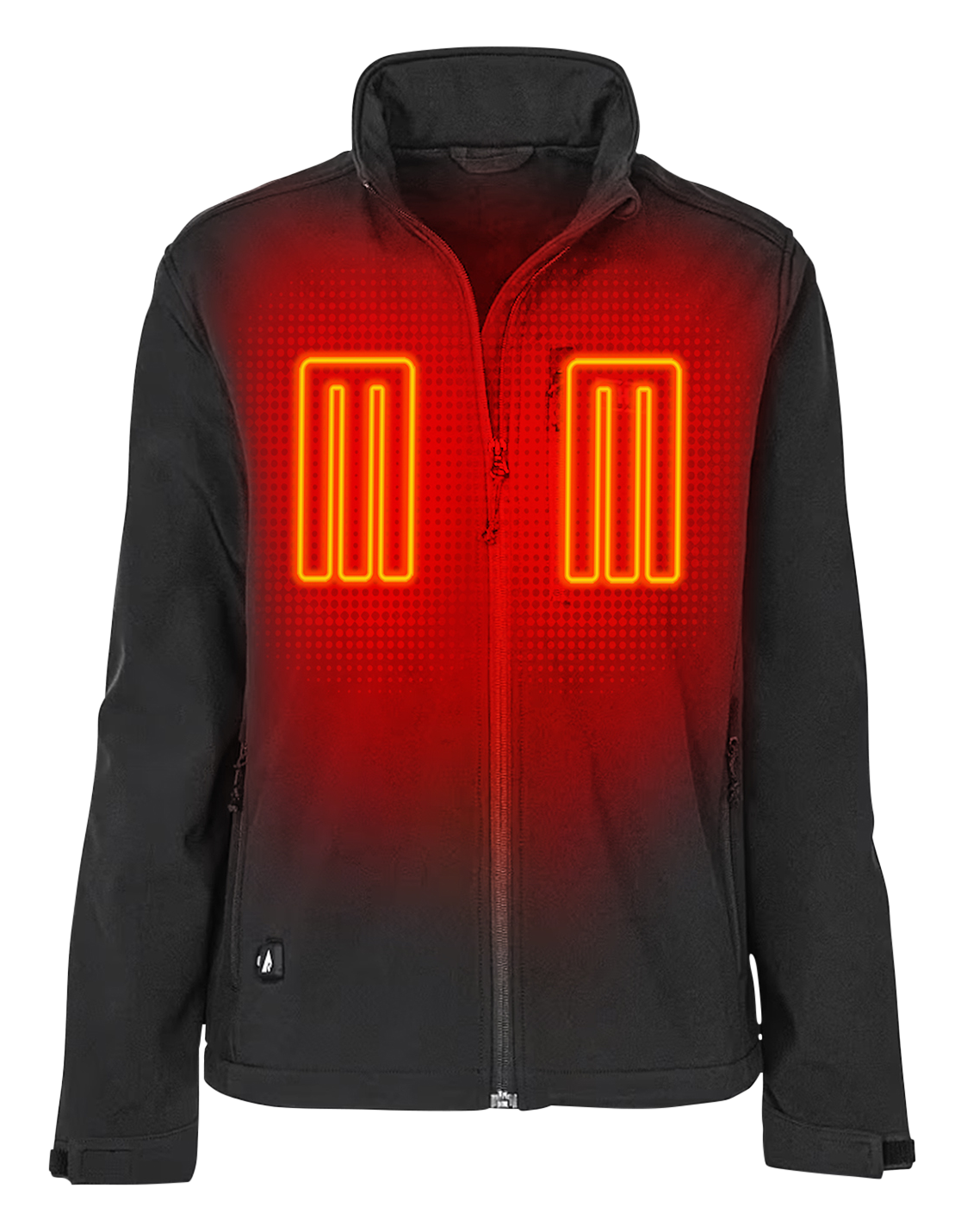 Image of SHE Outdoor Web-Enabled 5V Battery-Heated Soft-Shell Jacket - Black - M