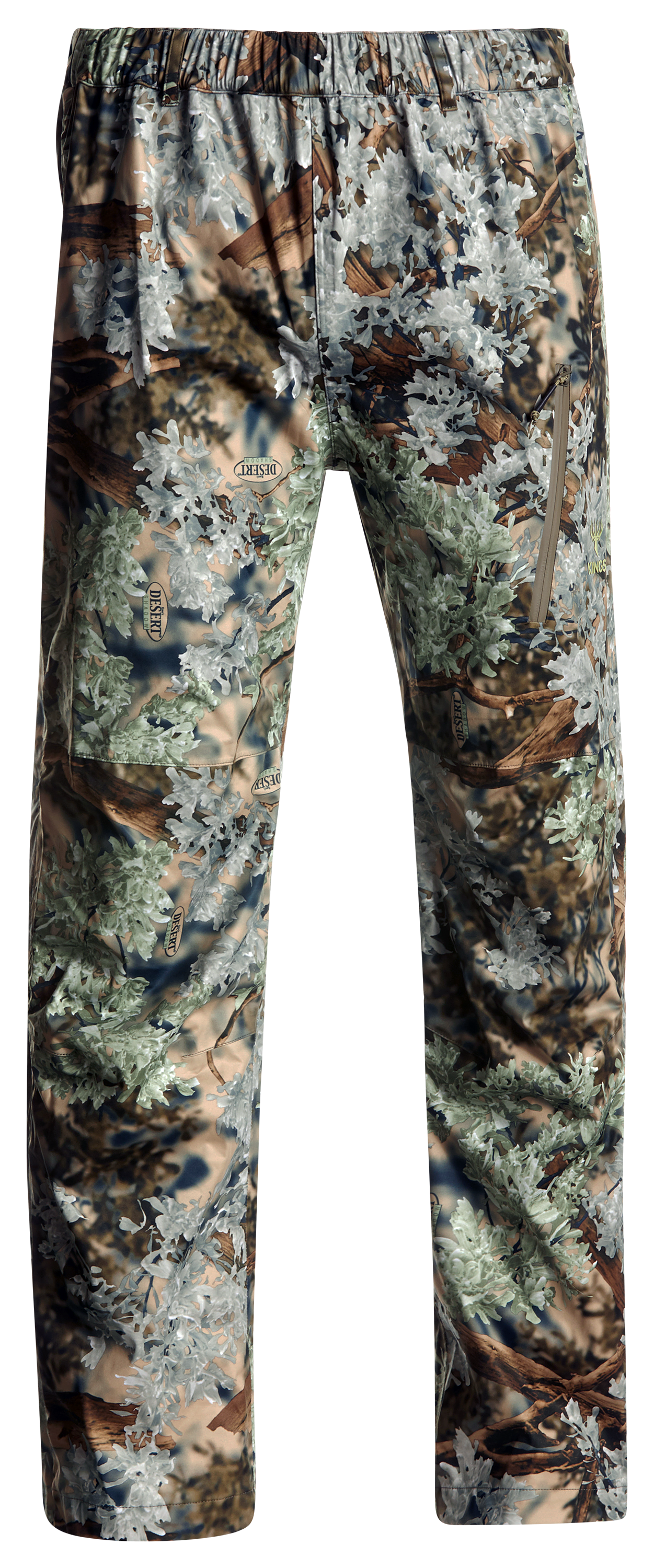 Image of Kings Camo XKG Windstorm Rain Pants for Men - Kings Camo Desert Shadow