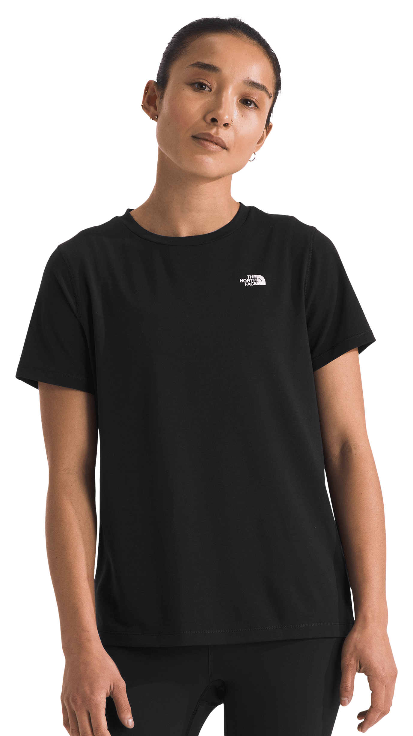 Image of The North Face Adventure Short-Sleeve T-Shirt for Ladies - TNF Black - S