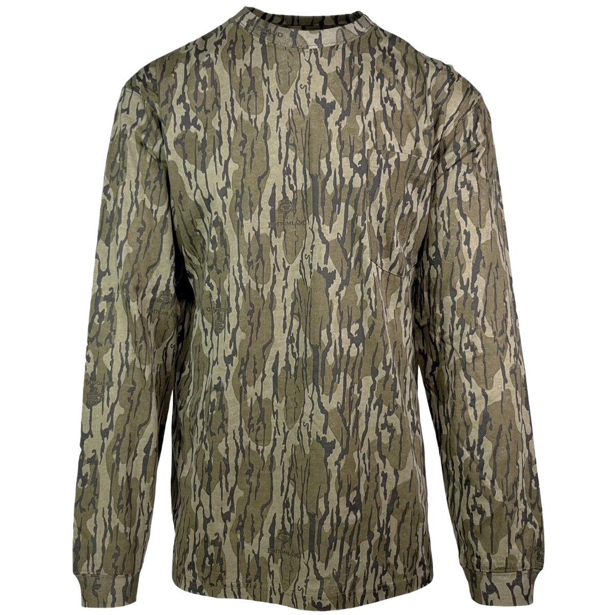 Image of Fast Strike Men's Long Sleeve CVC Cotton Jersey Tee