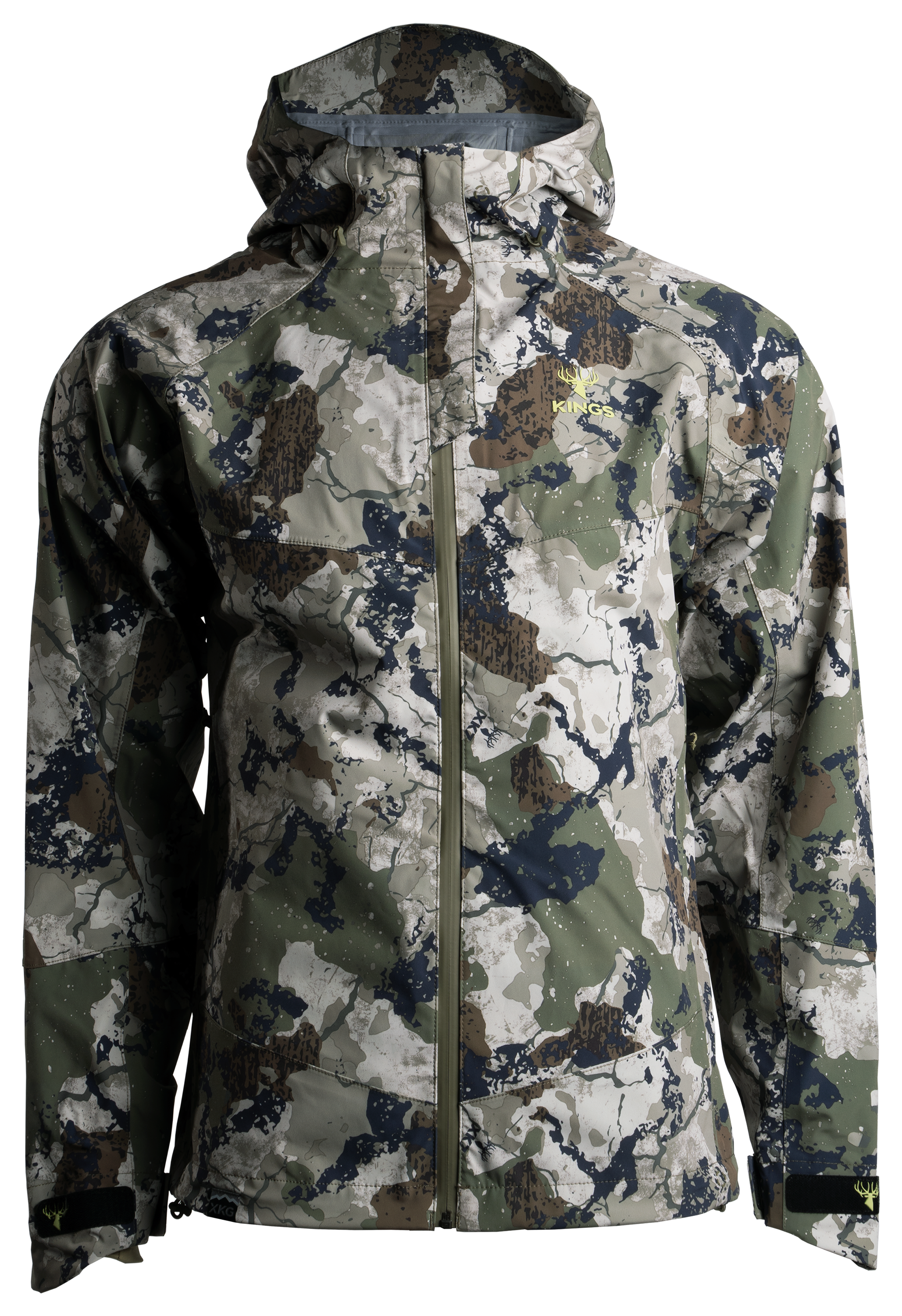 Image of Kings Camo XKG Paramount Rain Jacket for Men - Kings Camo XK7 - 3XL