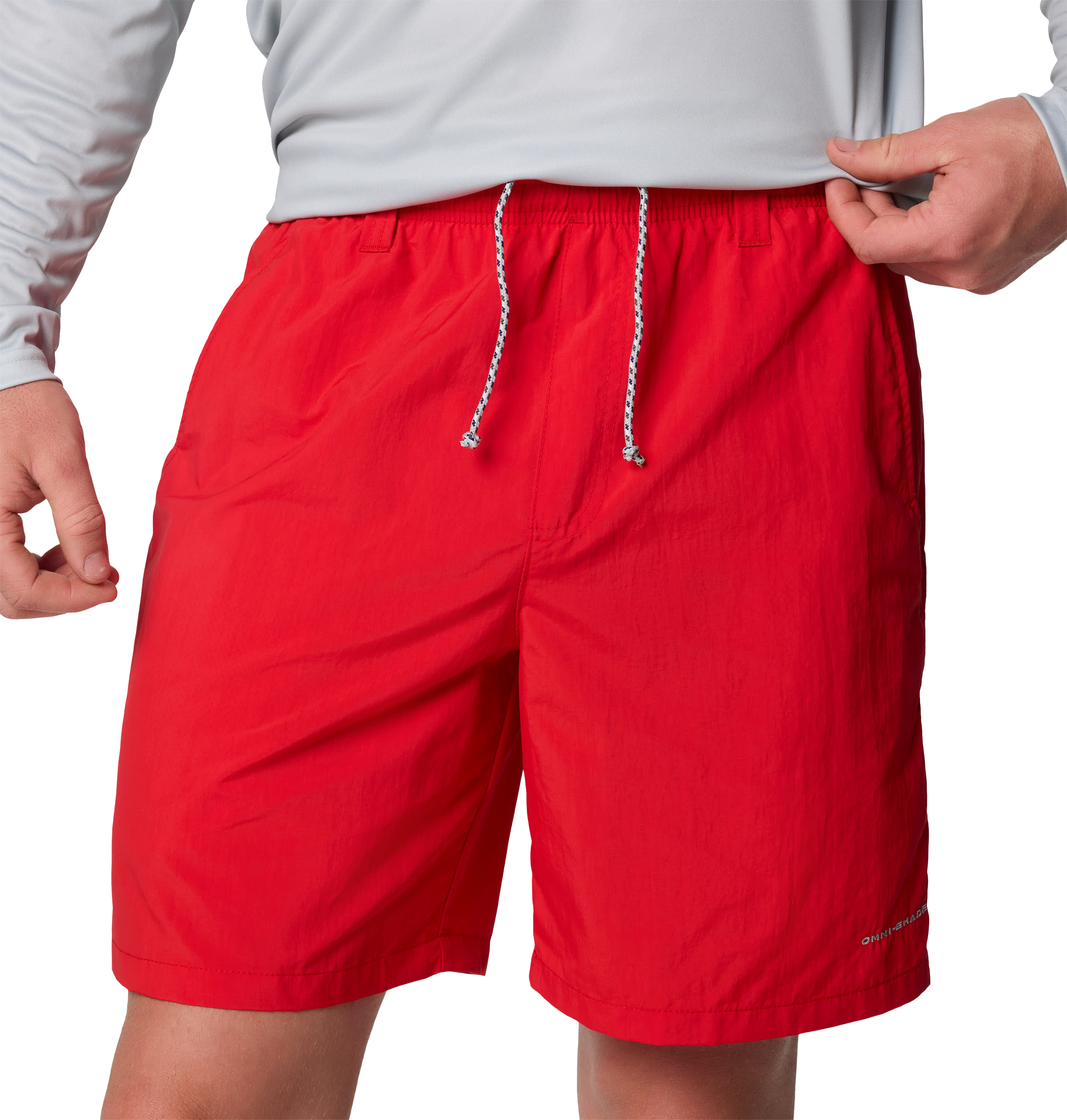 Columbia PFG Backcast IV Water Shorts for Men - Red Spark - S - 6