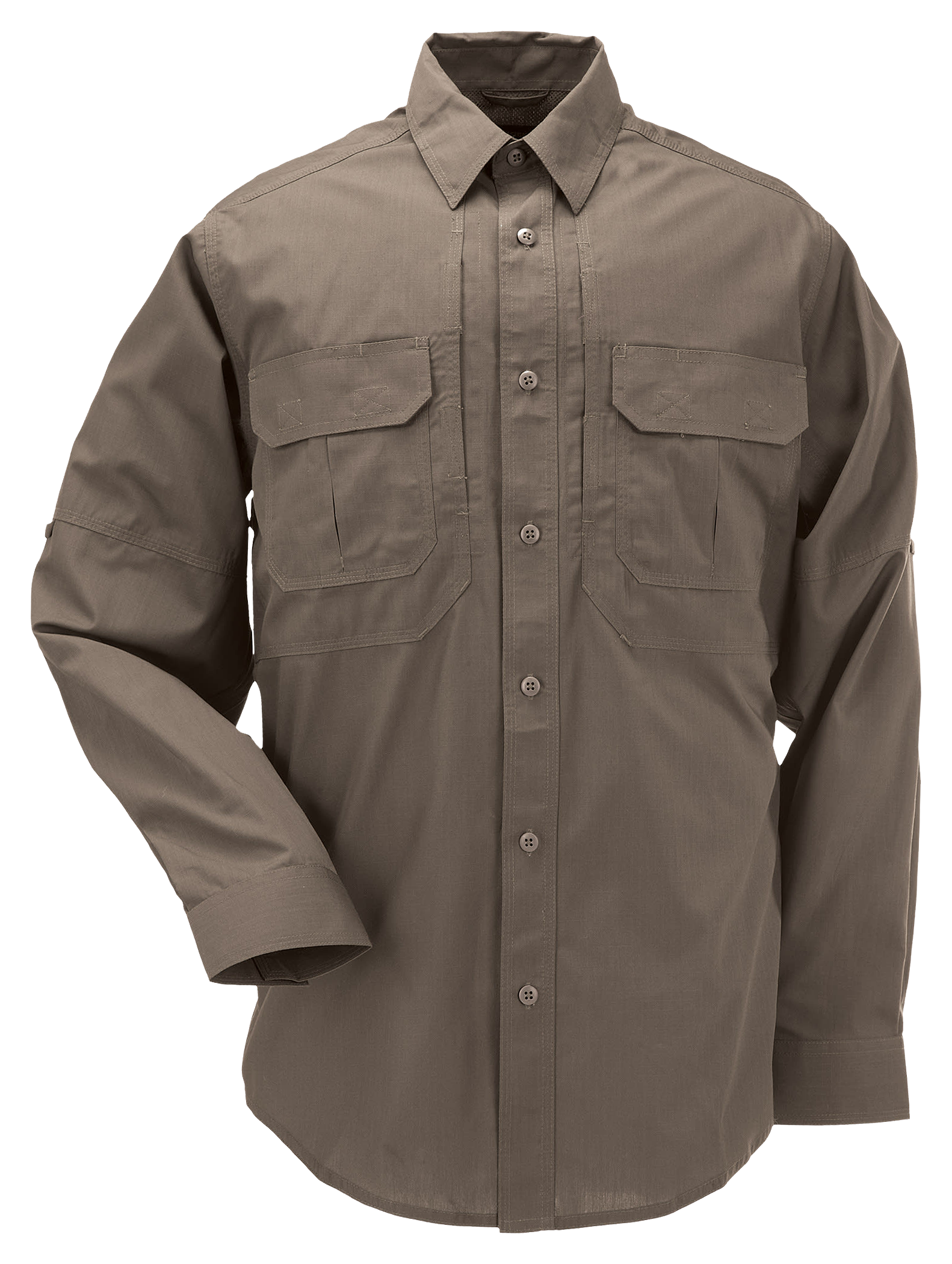 Image of 5.11 Tactical TACLITE Pro Long-Sleeve Button-Down Shirt for Men - Tundra