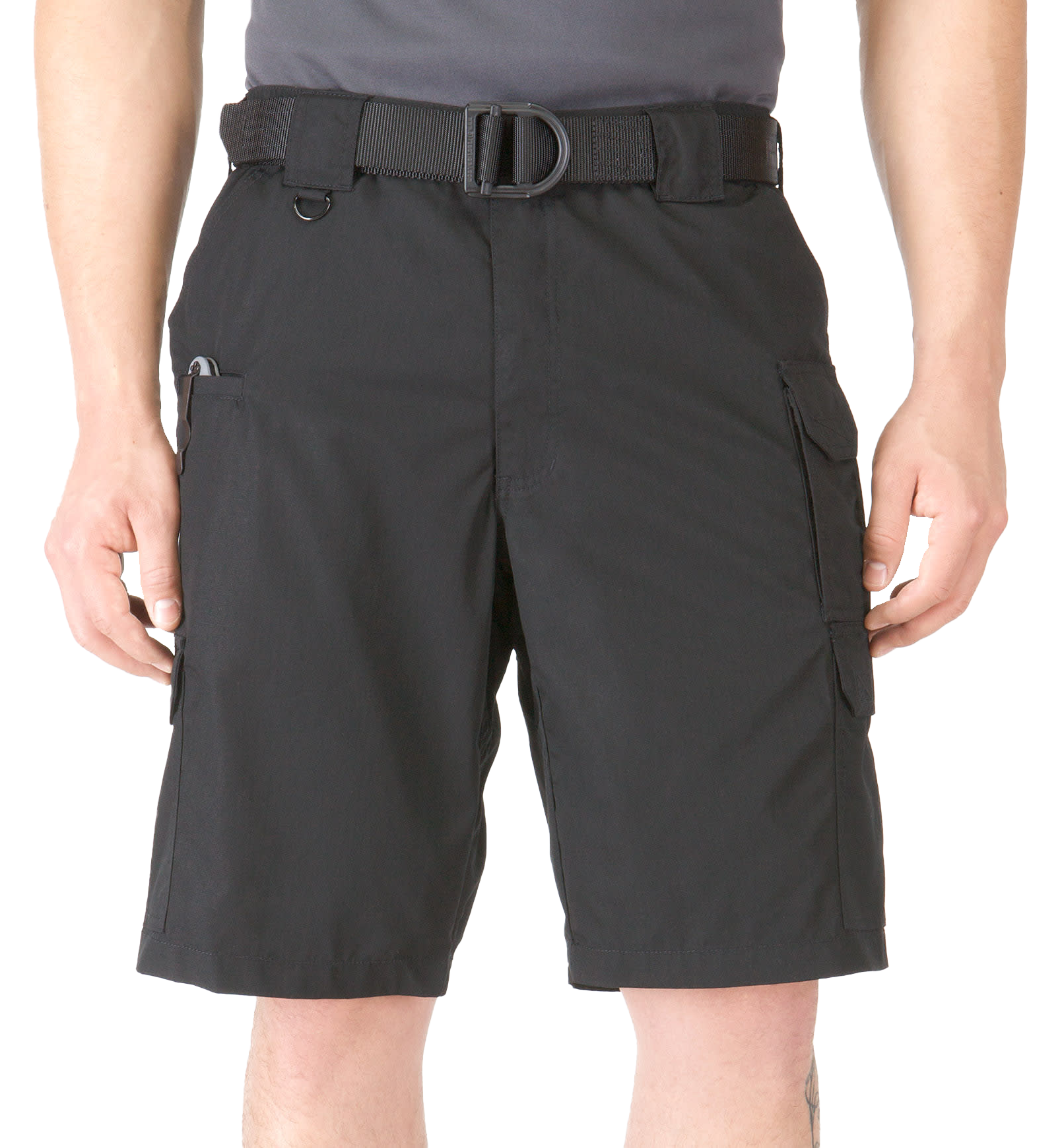 Image of 5.11 Tactical Taclite Pro Ripstop Shorts for Men - Black - 30