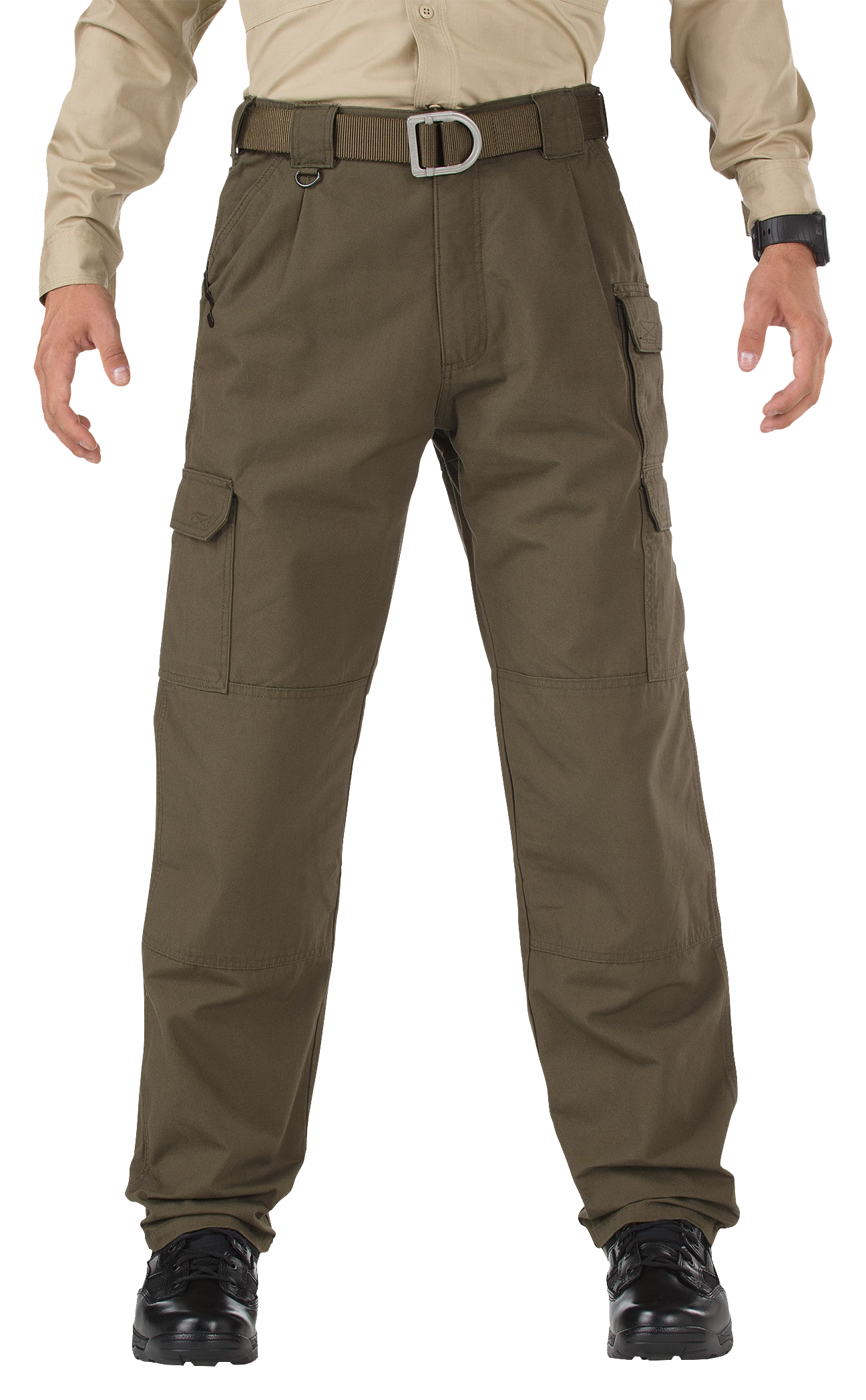 Image of 5.11 Tactical Cotton Canvas Pants for Men - Tundra - 38x36