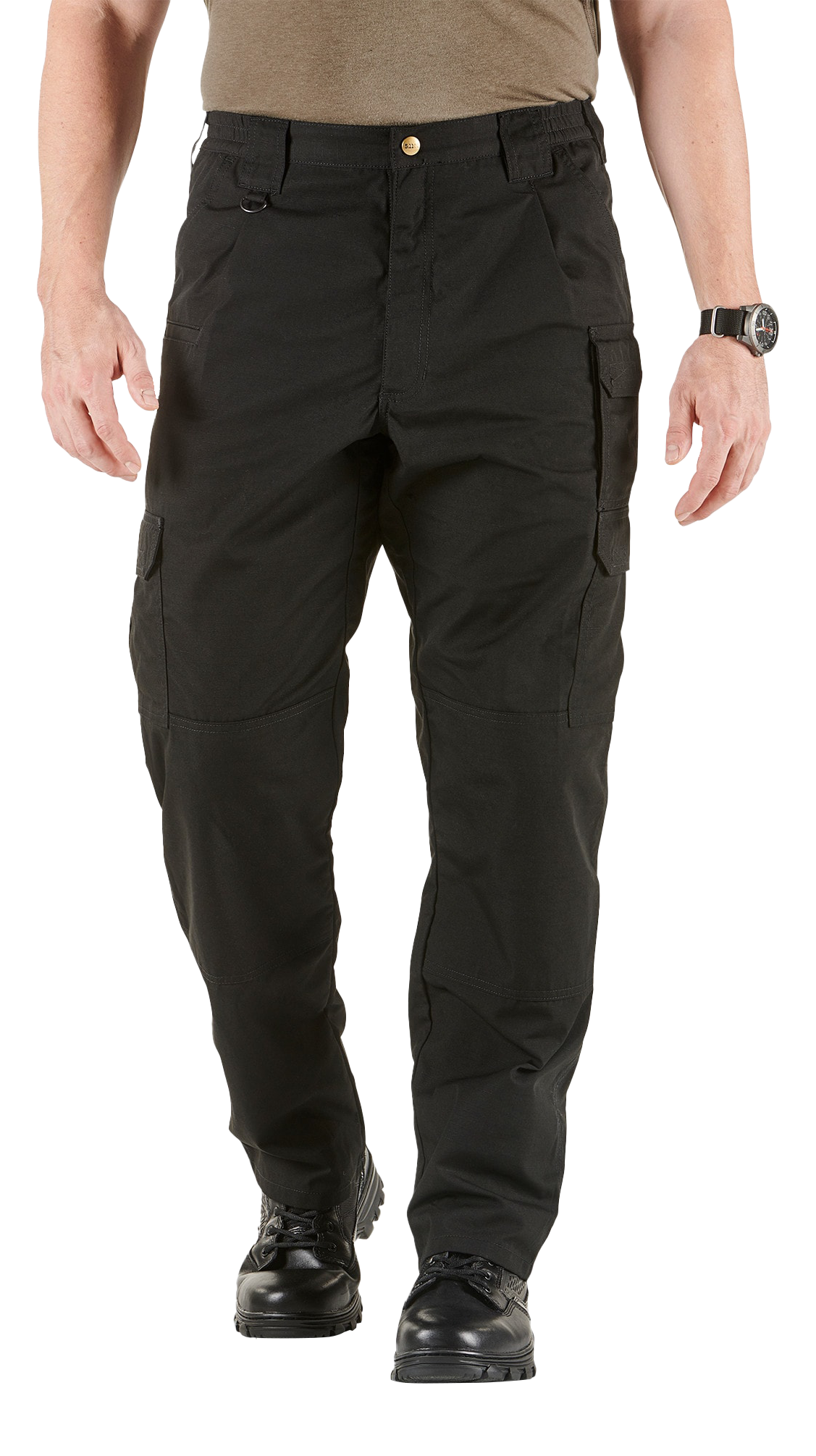 5.11 Tactical Taclite Pro Ripstop Cargo Pants for Men - Black - 44x36