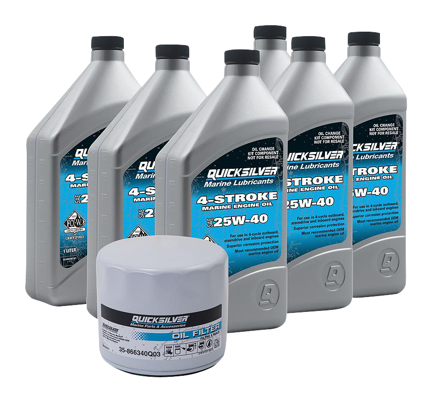 Image of Quicksilver Oil Change Kit for Mercury Sterndrive and Inboard Engines