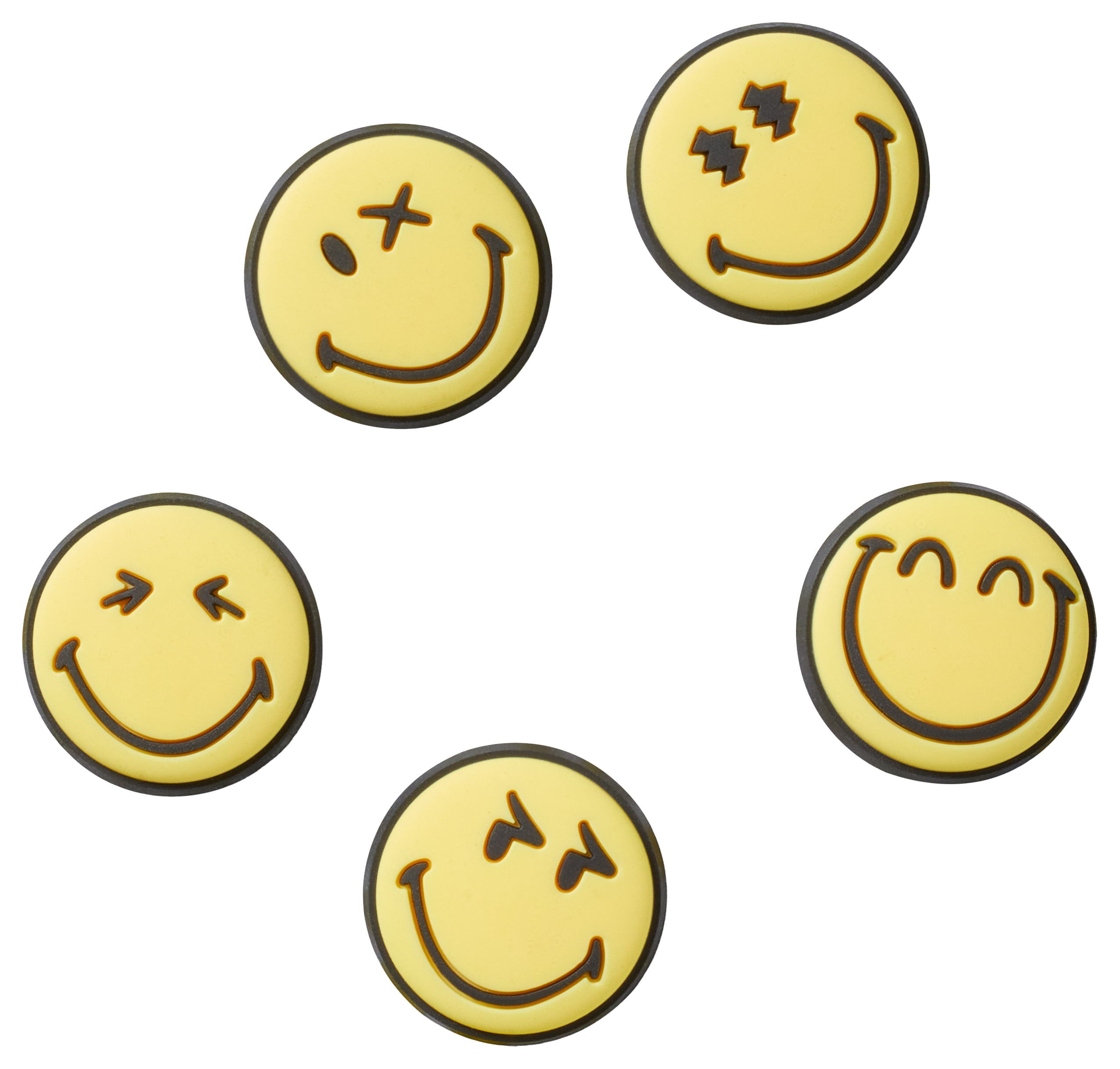 CROCS Smileyworld 5-Pack Jibbitz Charms