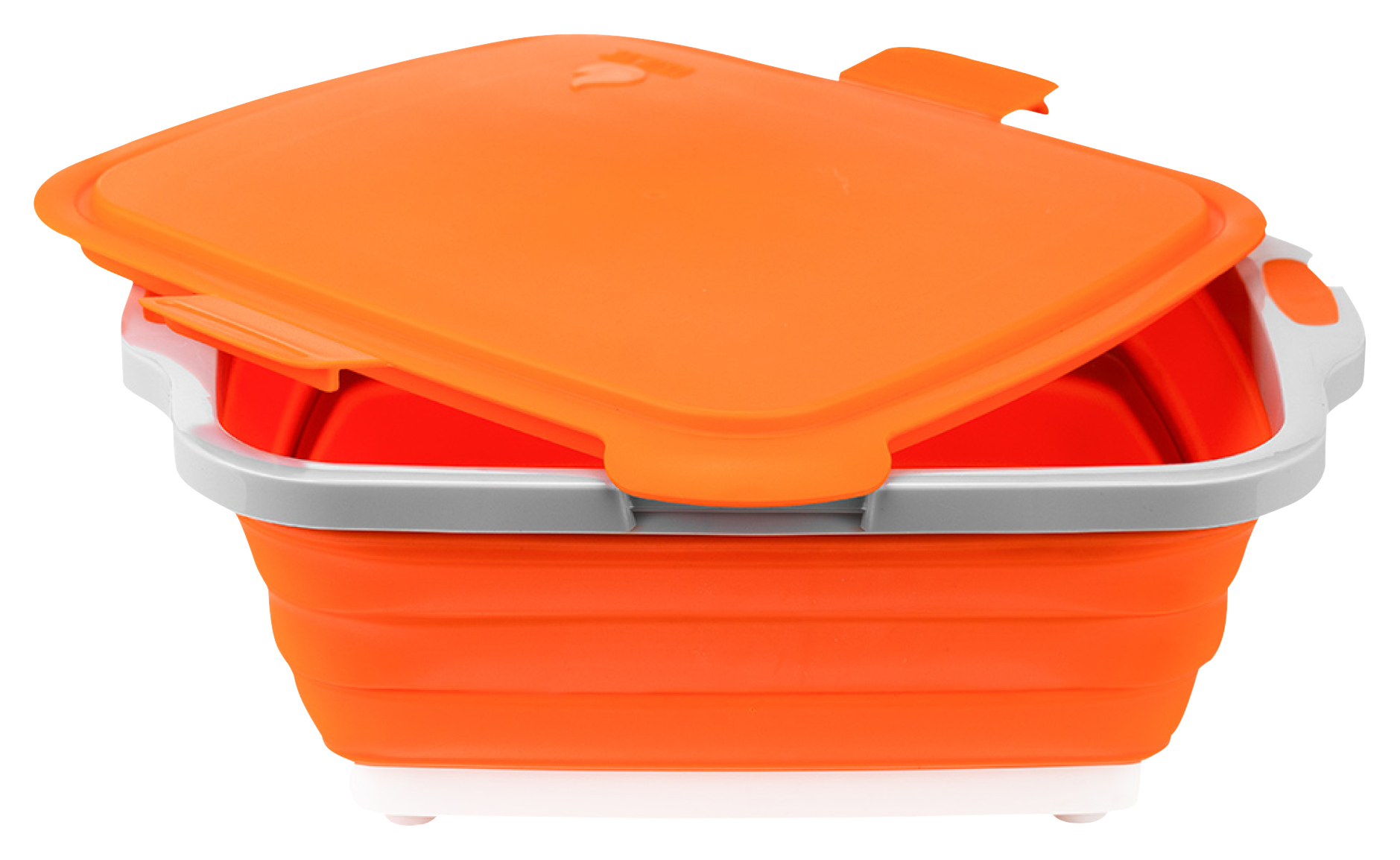 Image of Drip-EZ Barbecue Prep Tub with Cutting Board - JR - Orange
