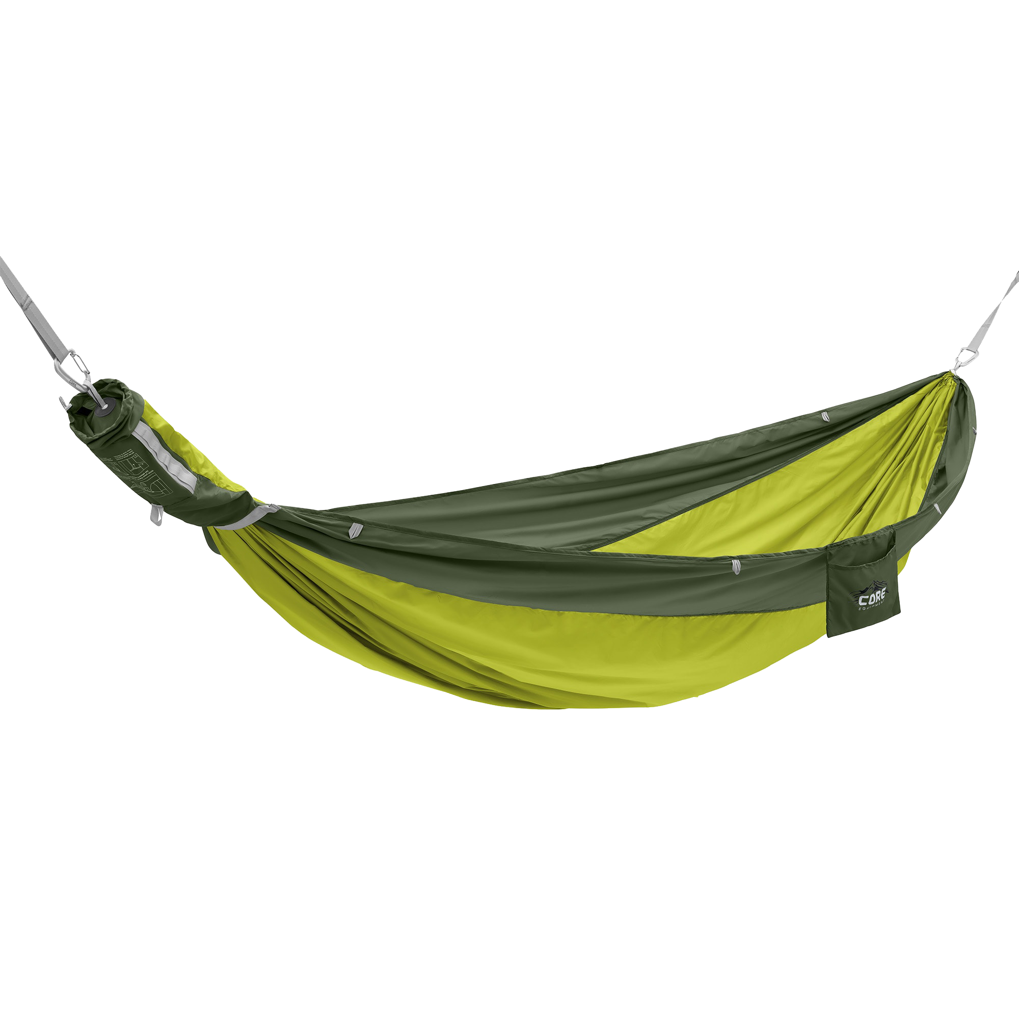 Image of CORE Equipment Single Hammock - Electric Green