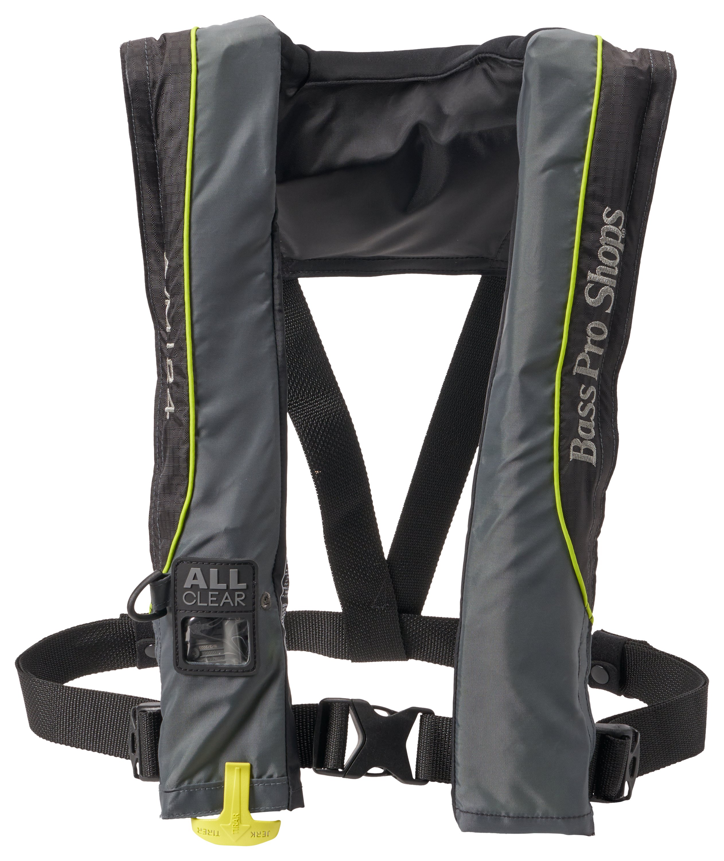 Image of Bass Pro Shops A/M-24 All Clear Inflatable Life Vest - Green