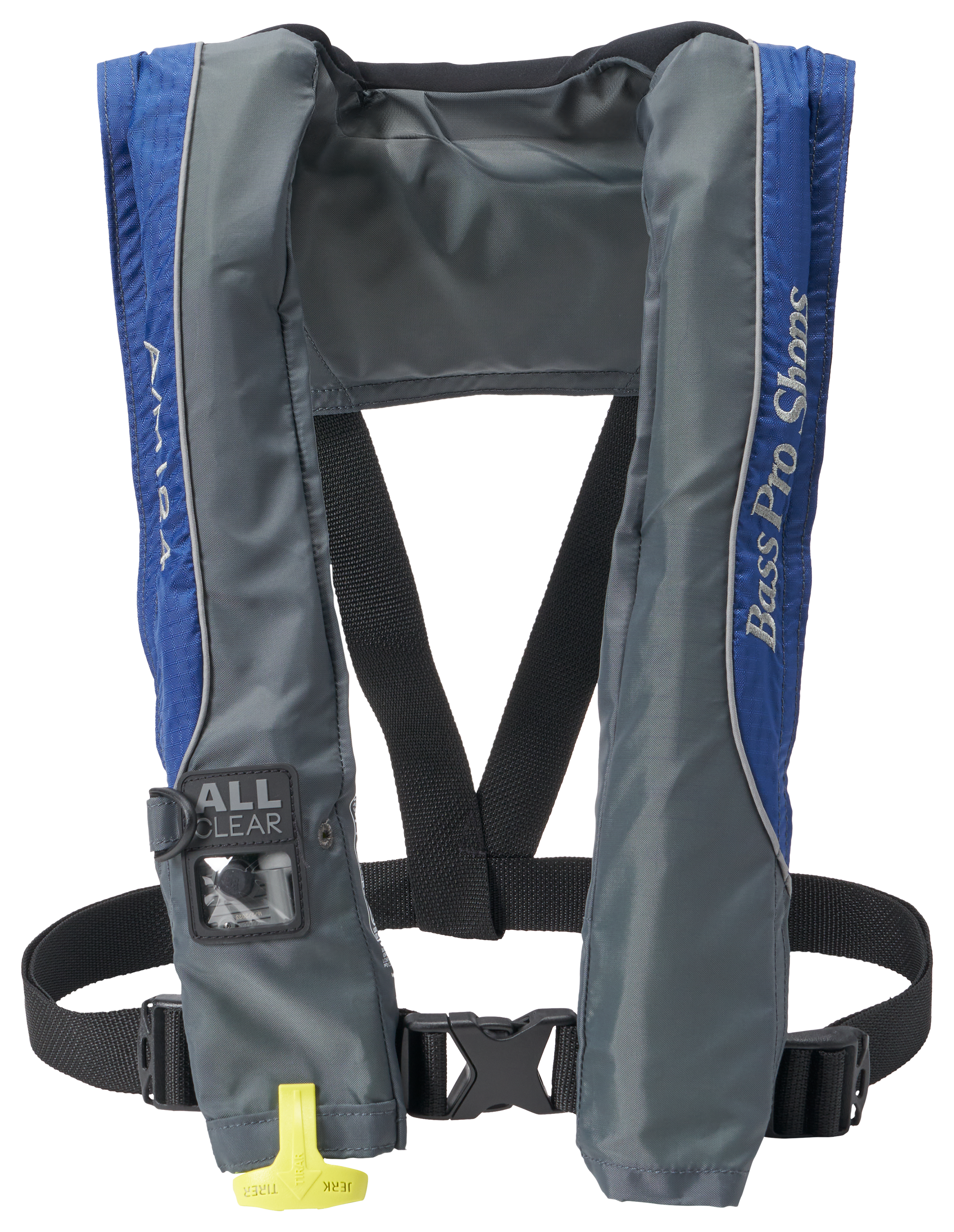 Image of Bass Pro Shops A/M-24 All Clear Inflatable Life Vest - Blue