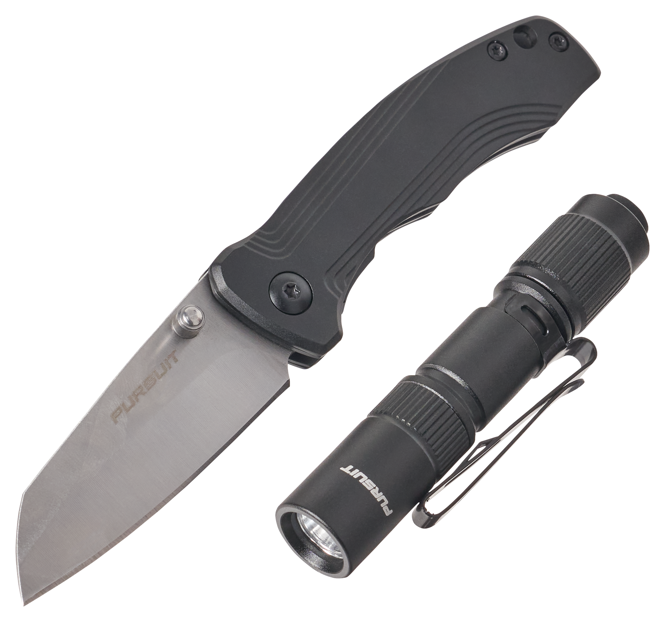 Image of Pursuit Knife and Light Combo with Case - Black