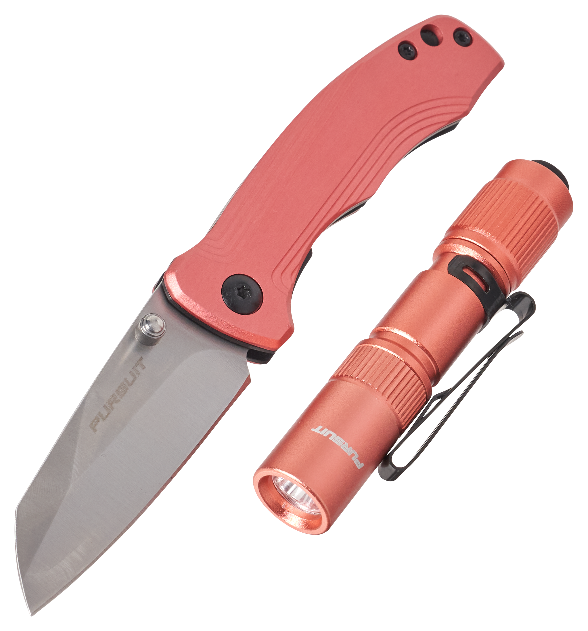 Image of Pursuit Knife and Light Combo with Case - Coral