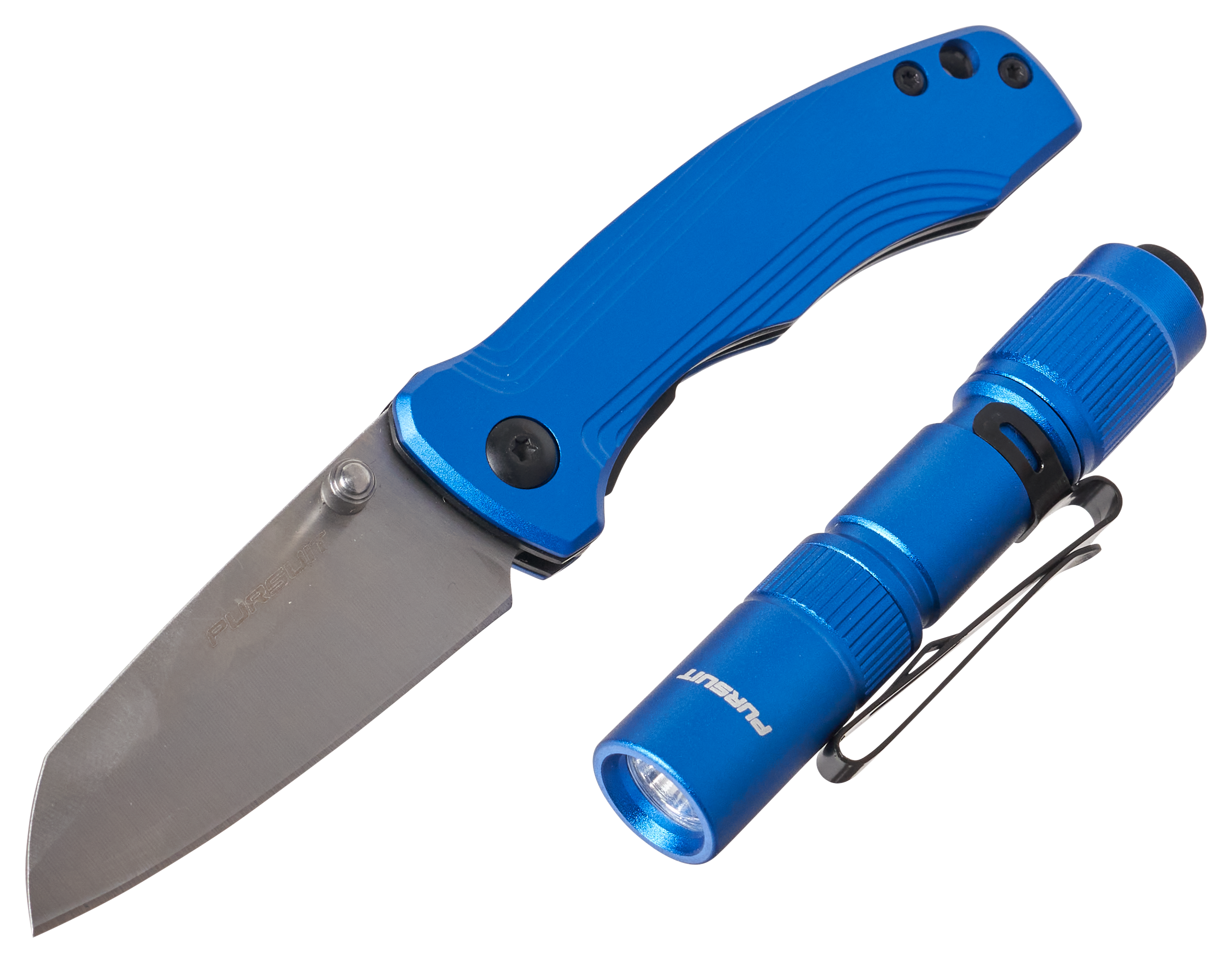 Image of Pursuit Knife and Light Combo with Case - Blue