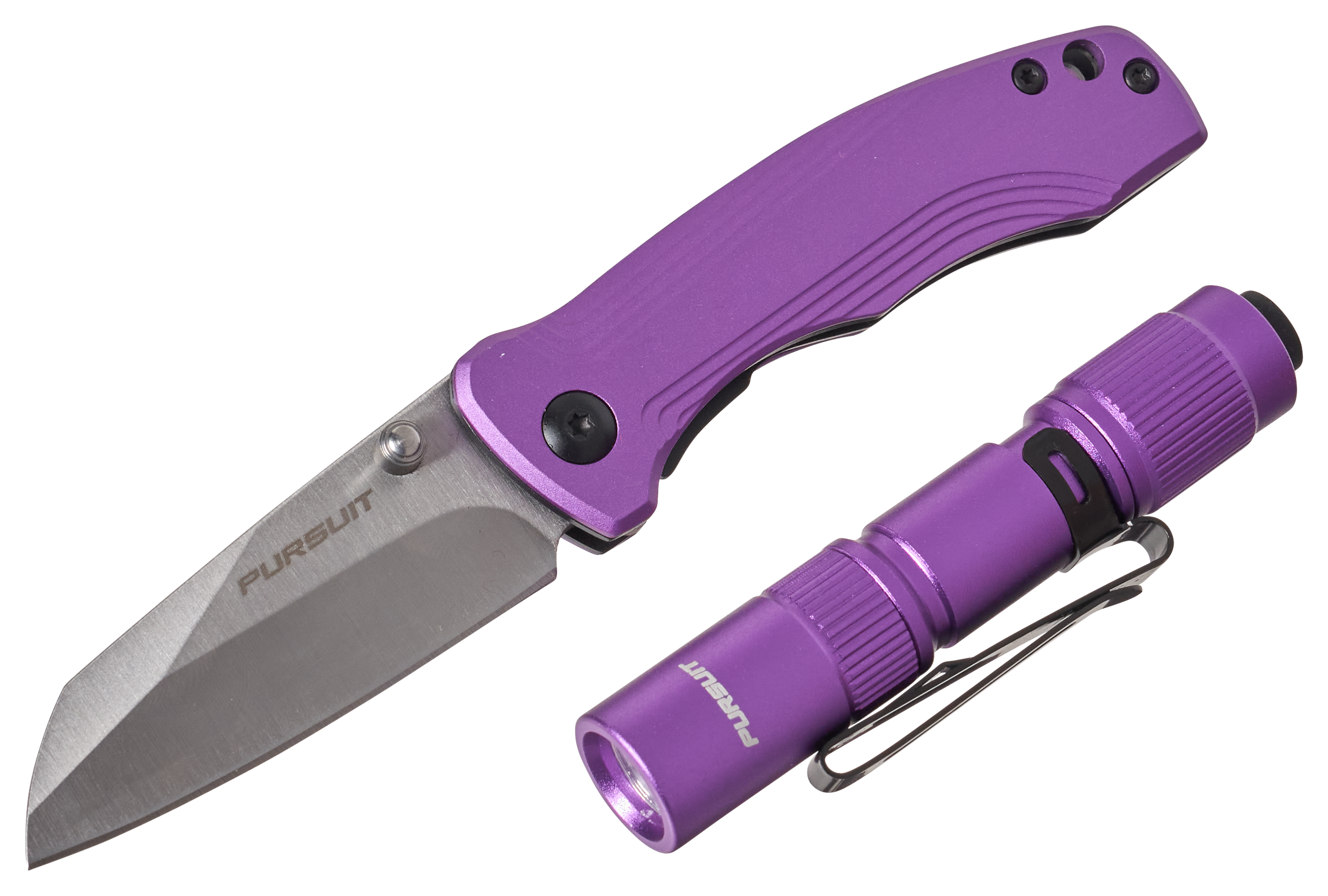 Image of Pursuit Knife and Light Combo with Case - Lilac