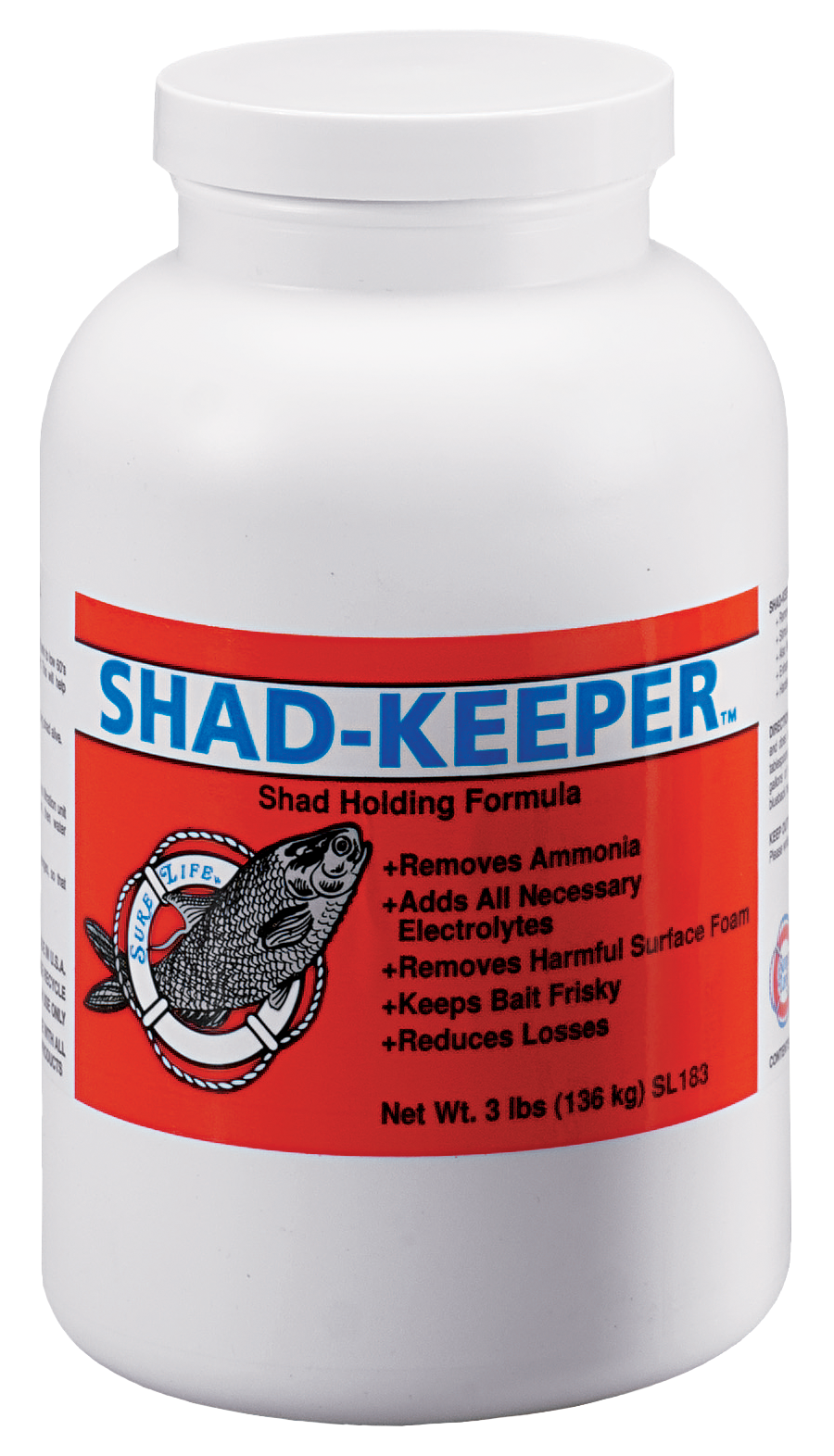 SHAD-KEEPER™ Shad & Blue Back Herring Holding Formula