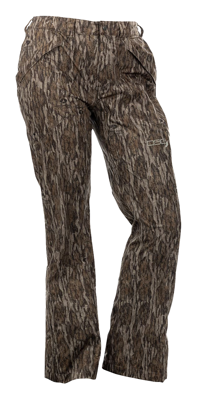 Image of DSG Outerwear Nova Rain Pants for Ladies - Mossy Oak Bottomland