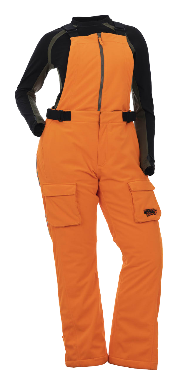 Image of DSG Outerwear Kylie 5.0 Drop-Seat Bibs for Ladies - Blaze Orange