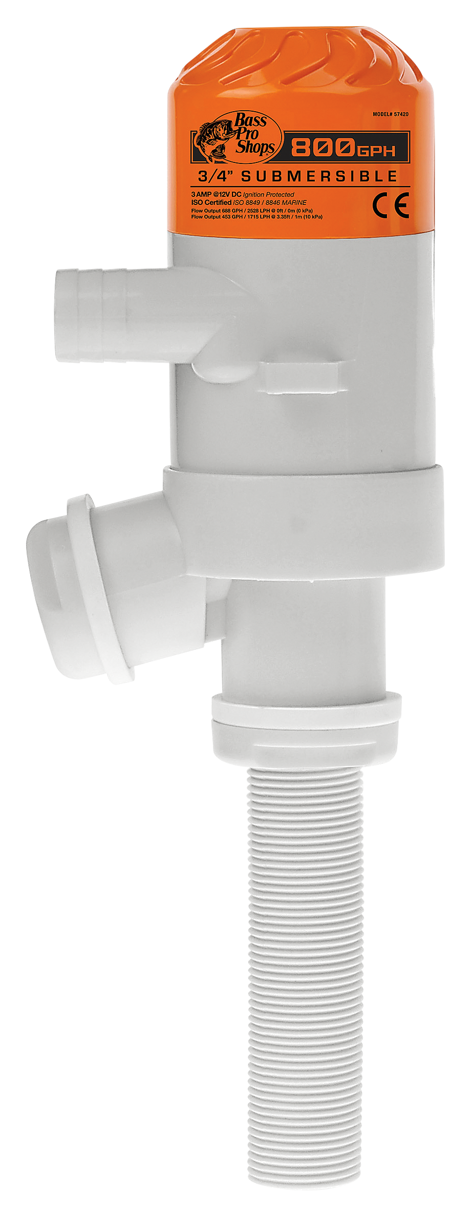 Image of Bass Pro Shops Thru-Hull Livewell Pump
