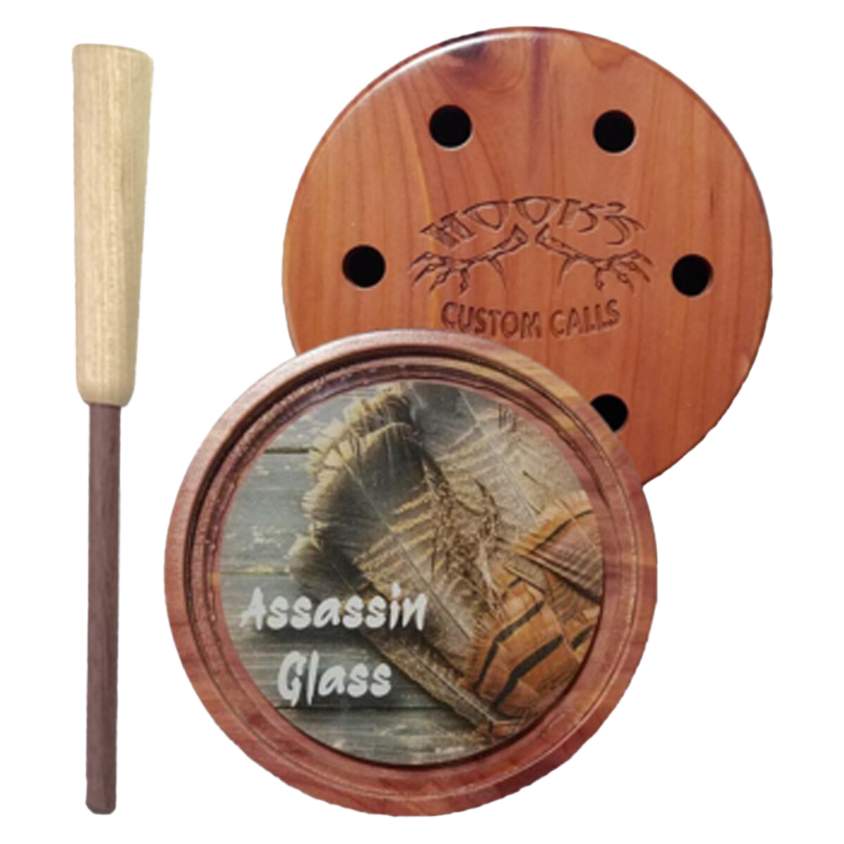 Hook's Assassin Cedar Potted Slate Friction Turkey Call
