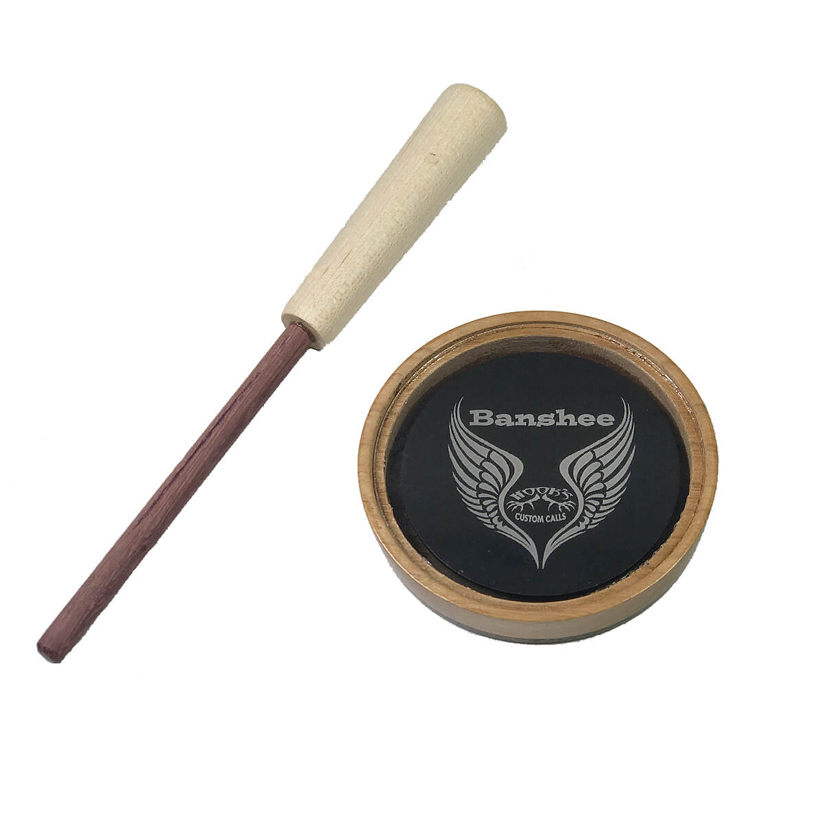 Hooks Banshee Crystal/Aluminum Turkey Pot Call
